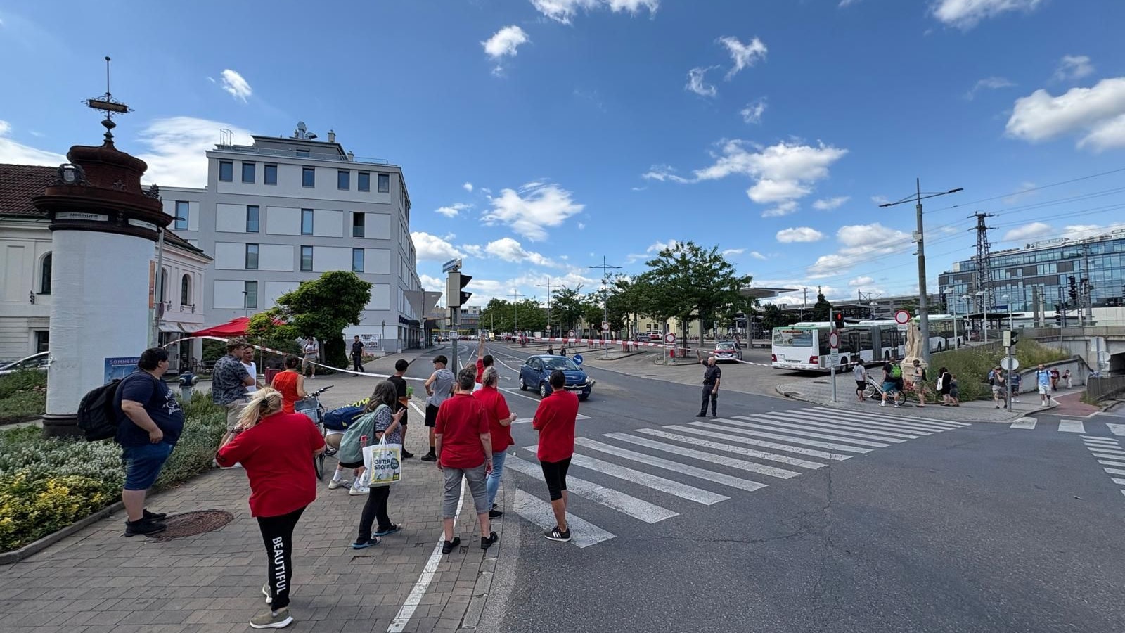 Der Bahnhof Wiener Neustadt ist derzeit gesperrt.