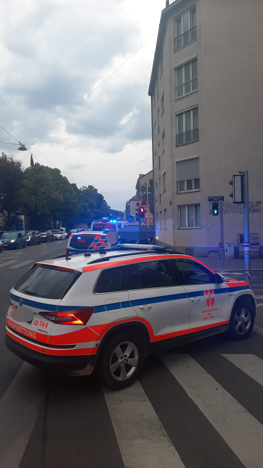 Ein Gaustritt forderte eine Schwerverletzte.