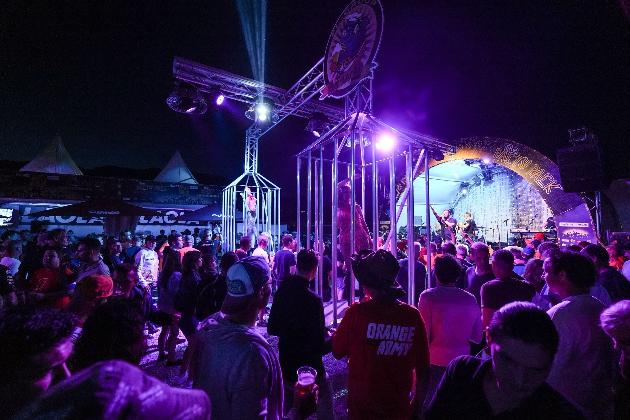 Bis in die frühen Morgenstunden wurde gefeiert. 