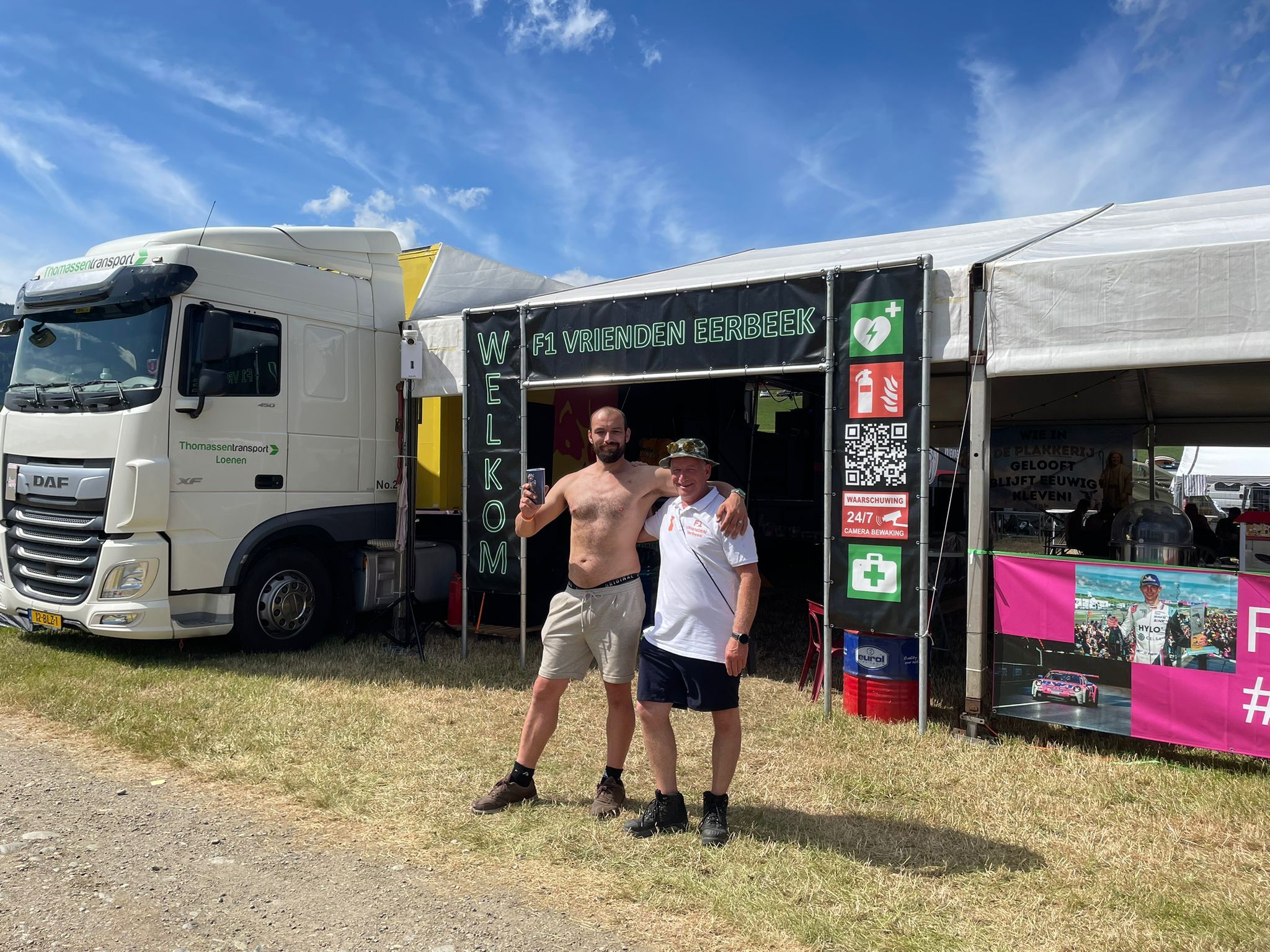 Roel und Bas sind die Organisatoren des 