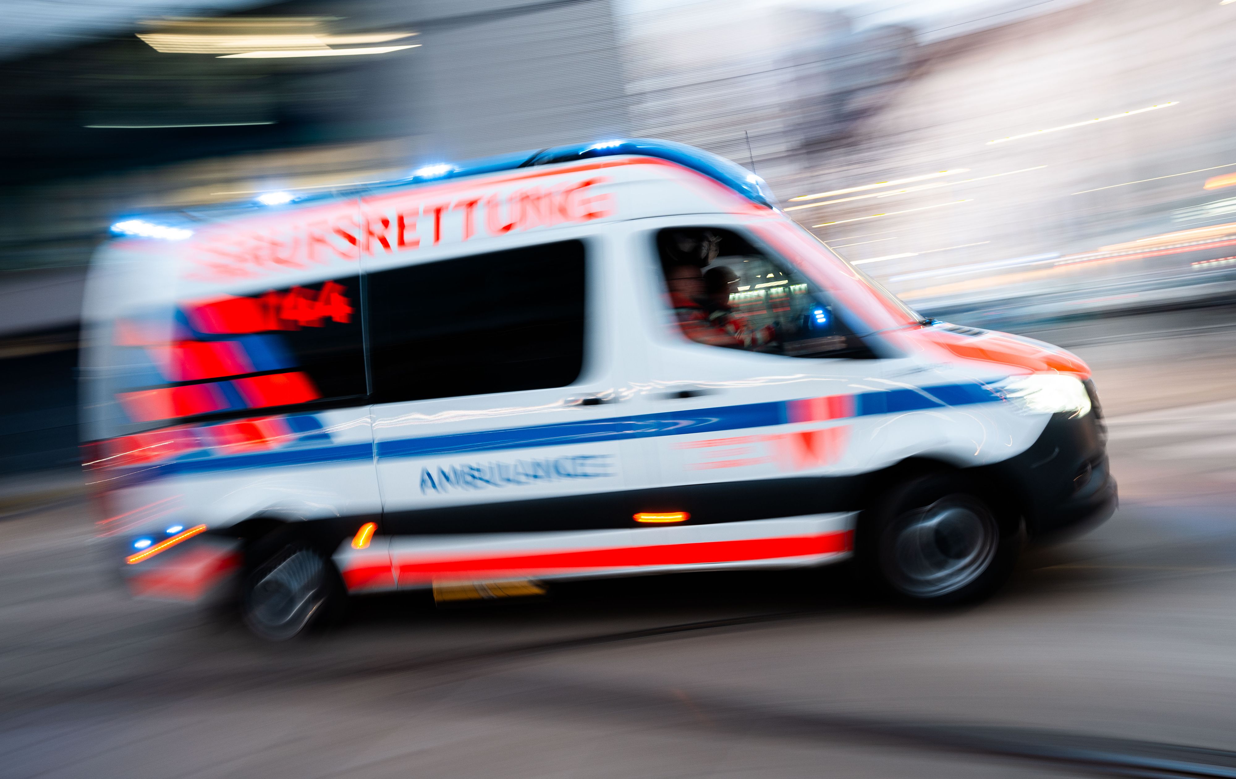 Ein Einsatzfahrzeug der Berufsrettung Wien.