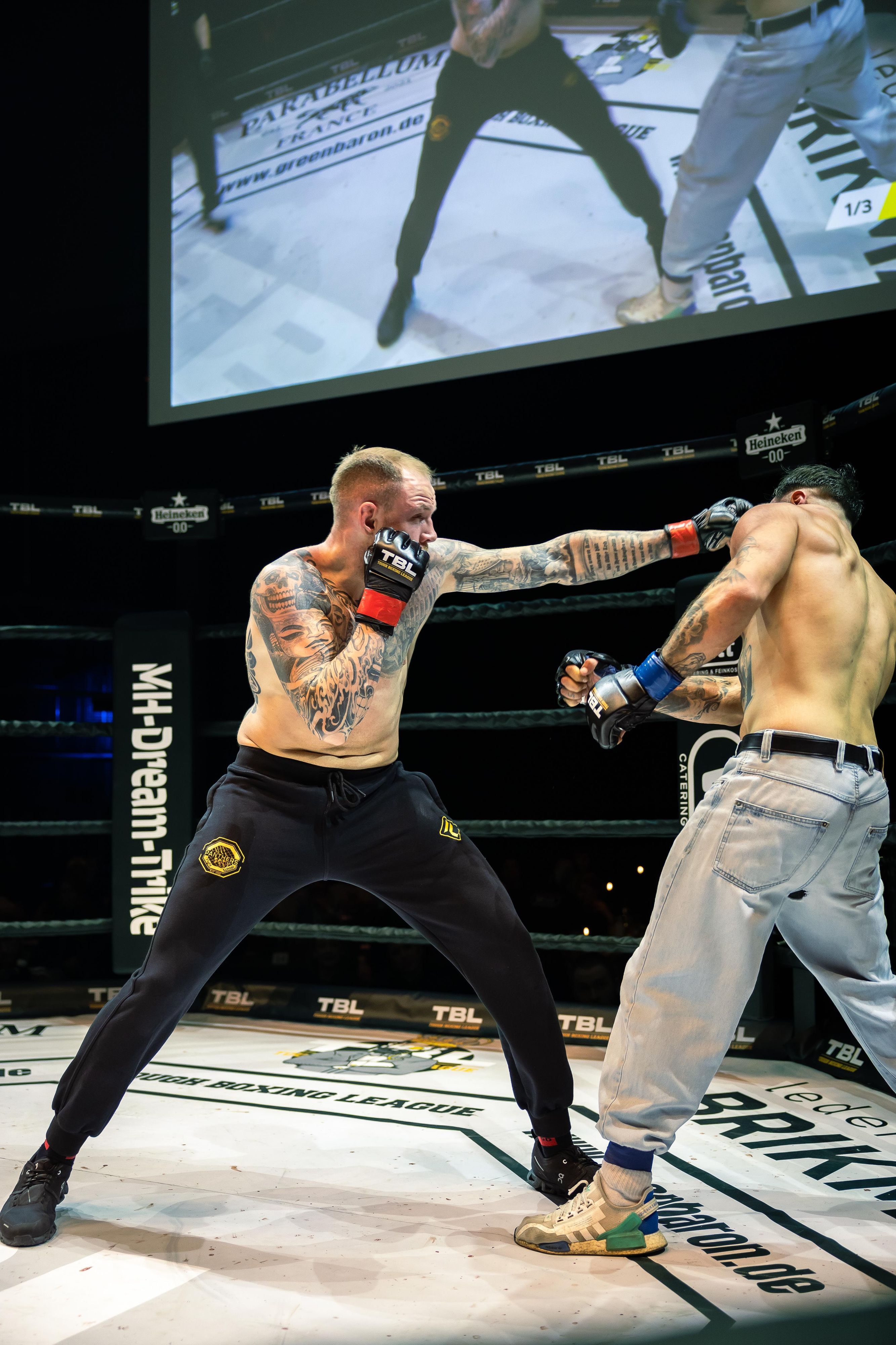 In dieser Disziplin kommen statt Boxhandschuhen nur dünn gepolsterte MMA-Handschuhe zum Einsatz. Auch ein Wiener ist in dieser Sportart erfolgreich.