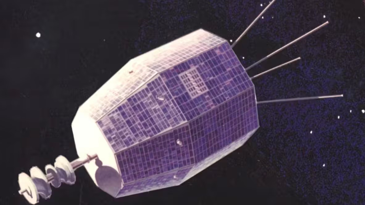 Der in den 1960er-Jahren stillgelegte Satellit hat 2024 plötzlich eine starke Radiowelle ausgestrahlt.