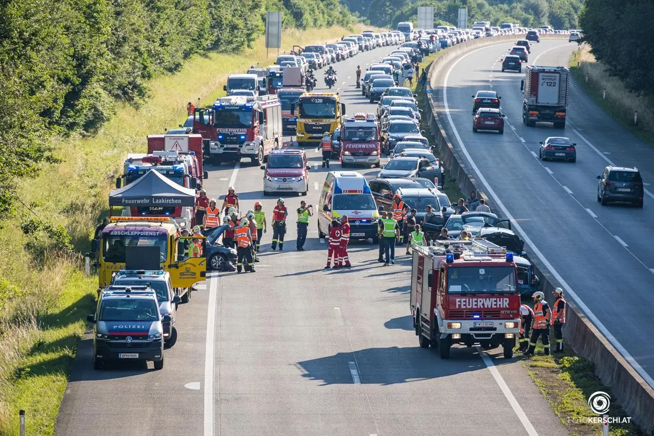 Lange Staus waren die Folge. 