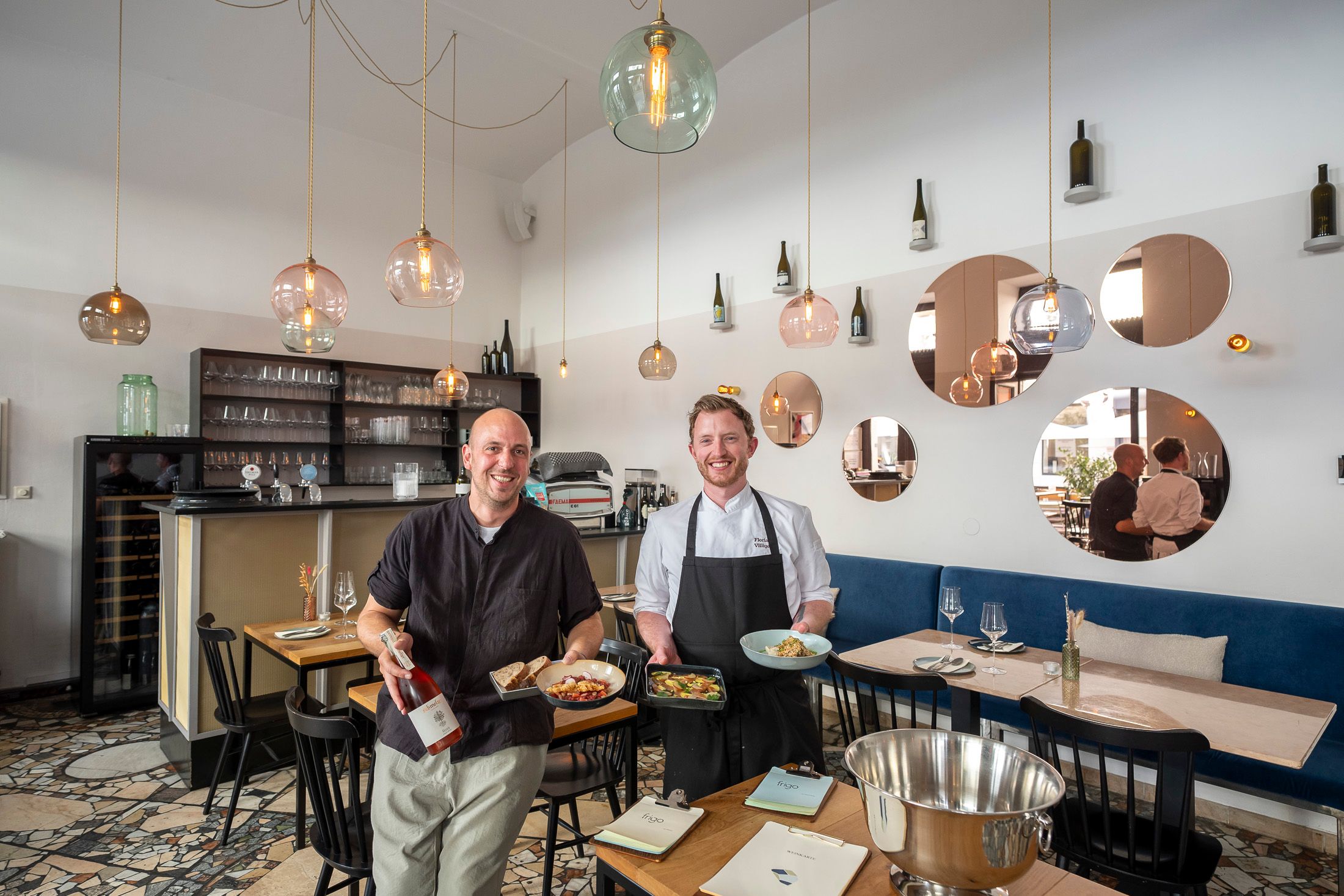 Philip Radakovits (39) und Florian Villiger (31) verwöhnen die Gäste im 