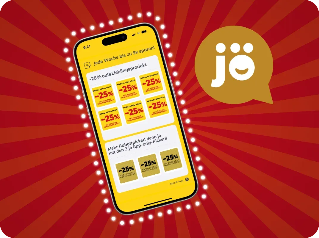 Digital und nur noch für jö-Mitglieder – neue Regeln für die Billa-Rabattpickerl