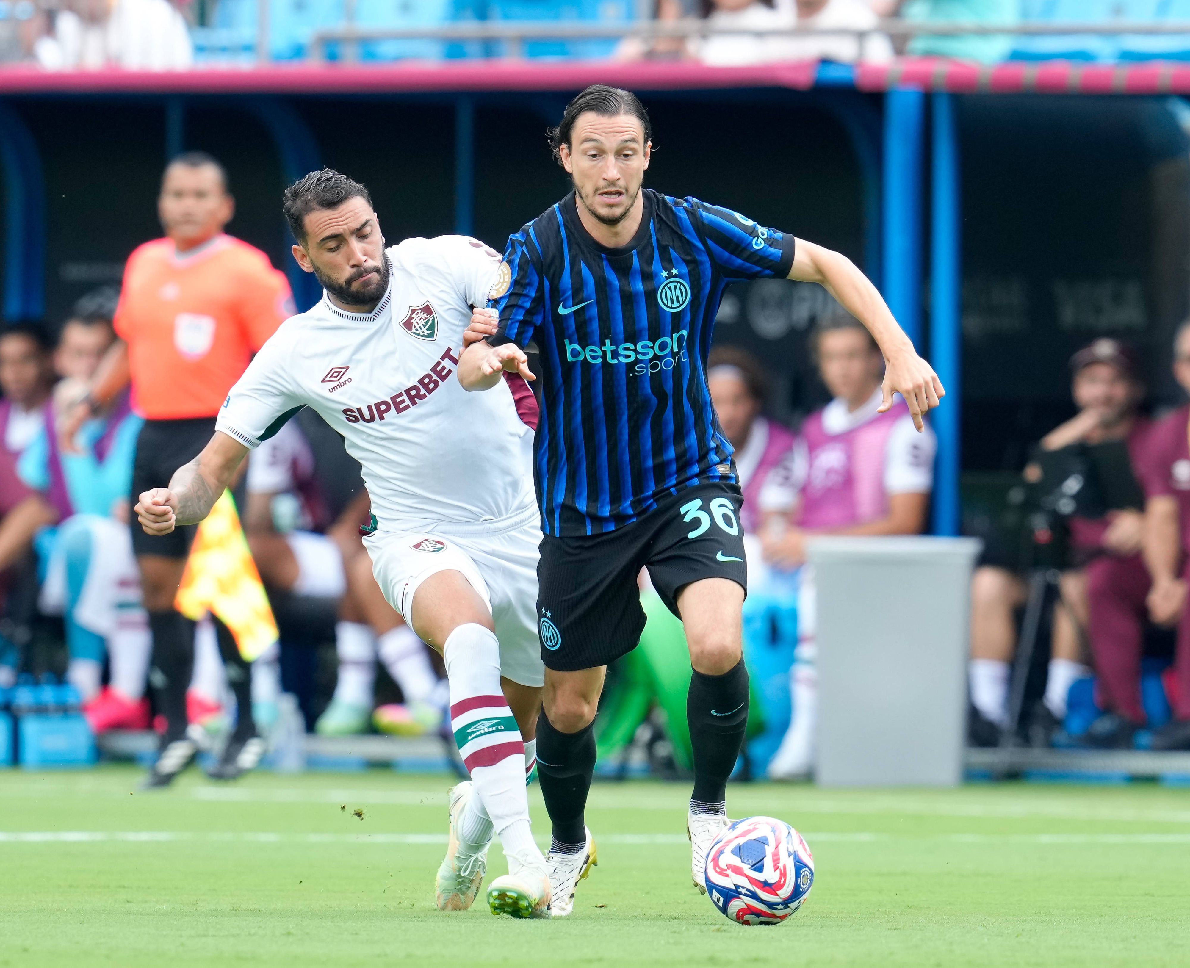 Inter hatte gegen die Brasilianer das Nachsehen.