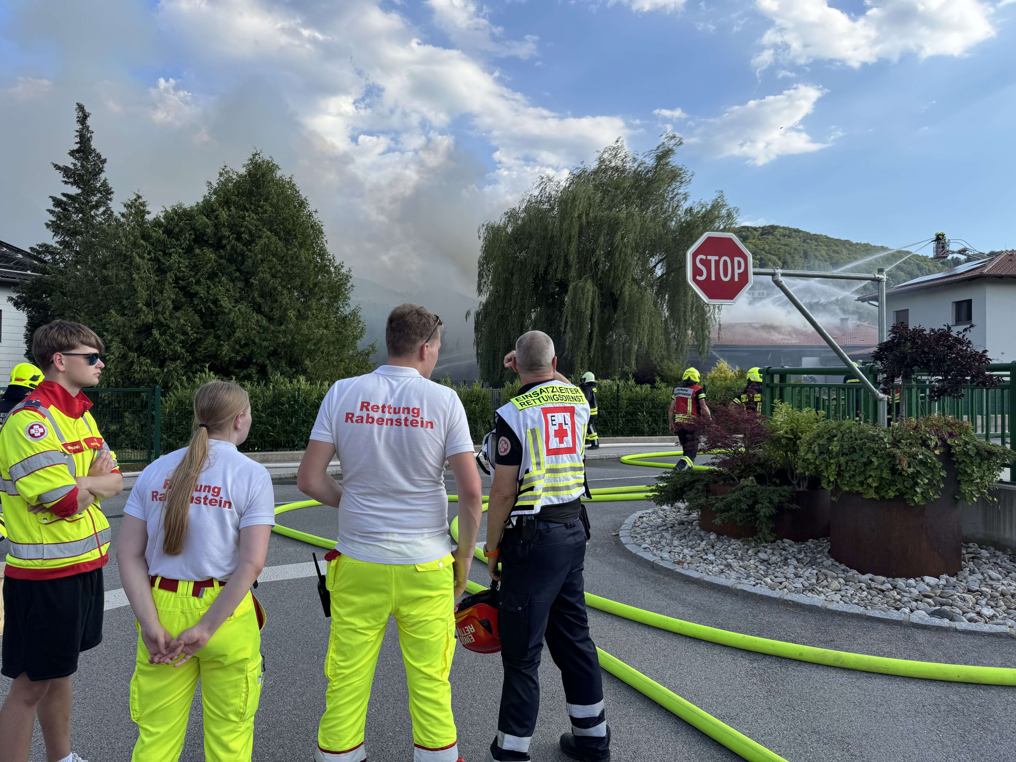 Großbrand in Rabenstein an der Pielach