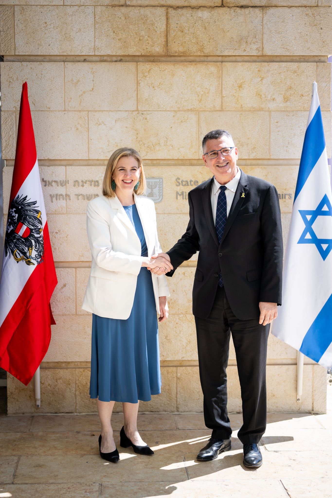 Am Montag war Außenministerin Beate Meinl-Reisinger (Neos) in Jerusalem.