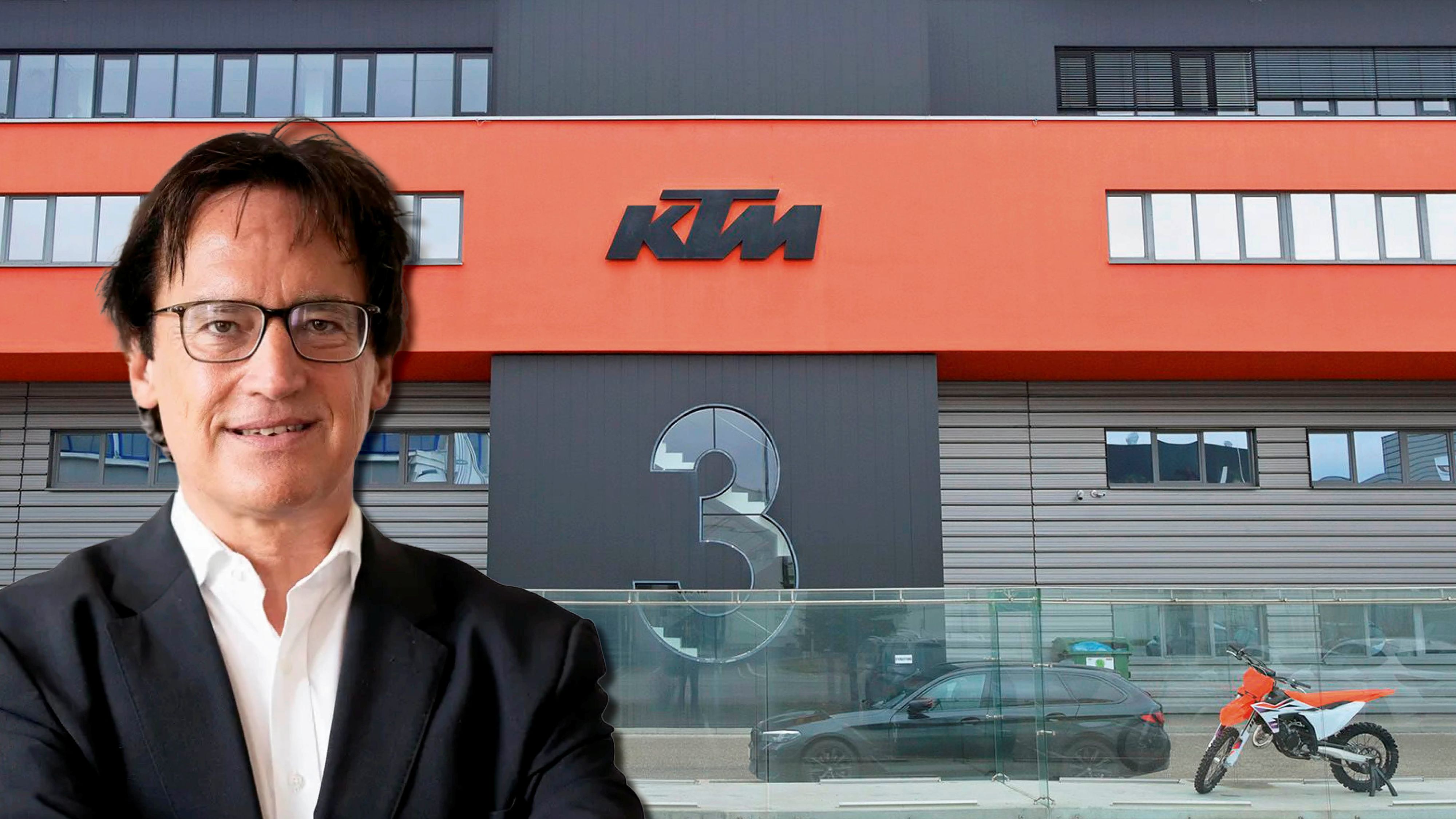 Ewald Oberhammer ist neuer Aufsichtsratsvorsitzender der KTM-Mutter Pierer Mobility. Im Bild: Hauptwerk in Mattighofen (Bez. Braunau)