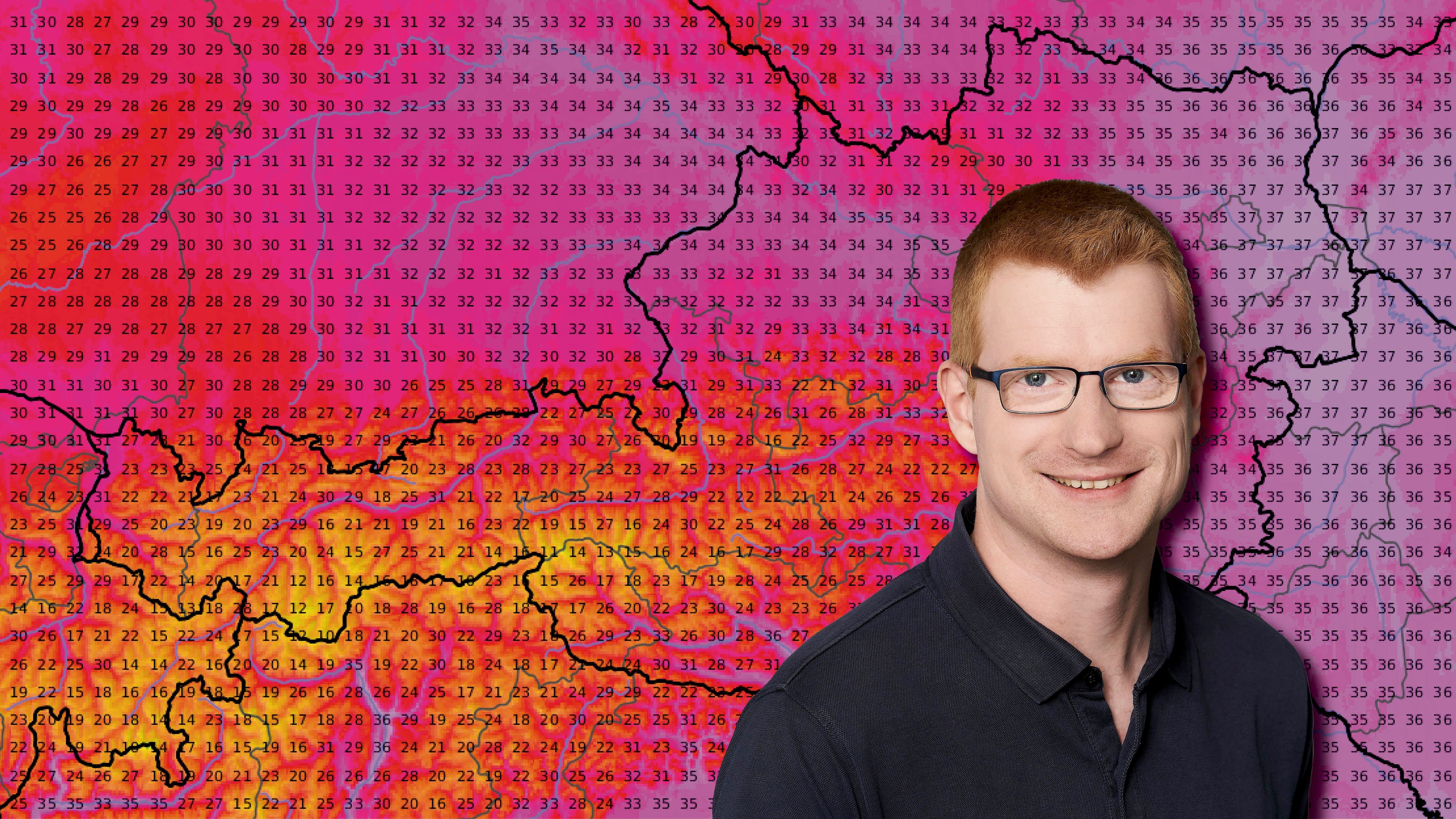 Nikolas Zimmermann von Ubimet weiß, wie sich die Temperaturen in den kommenden Tagen entwickeln.