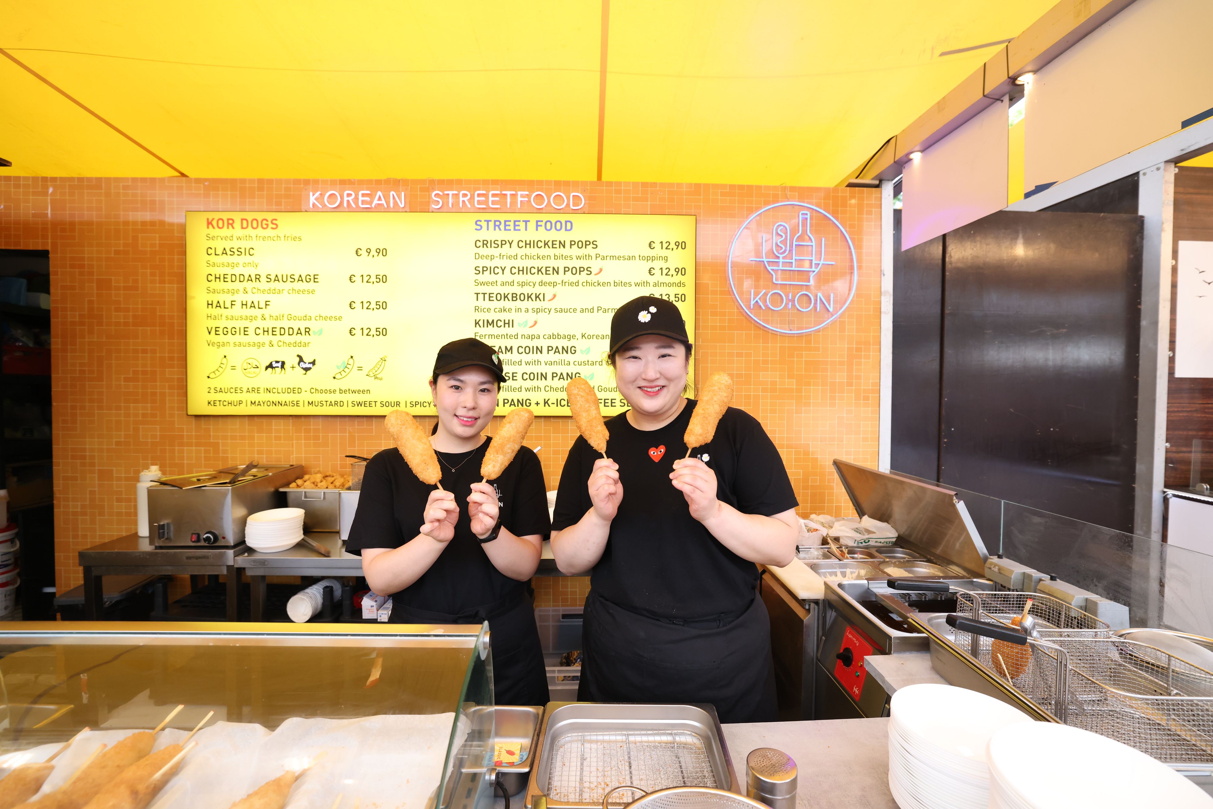 Koreanische Spezialitäten sind ein Hit auf dem Filmfestival.