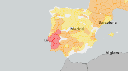 Es wird immer schlimmer: Mega-Hitze in Spanien und Portugal.