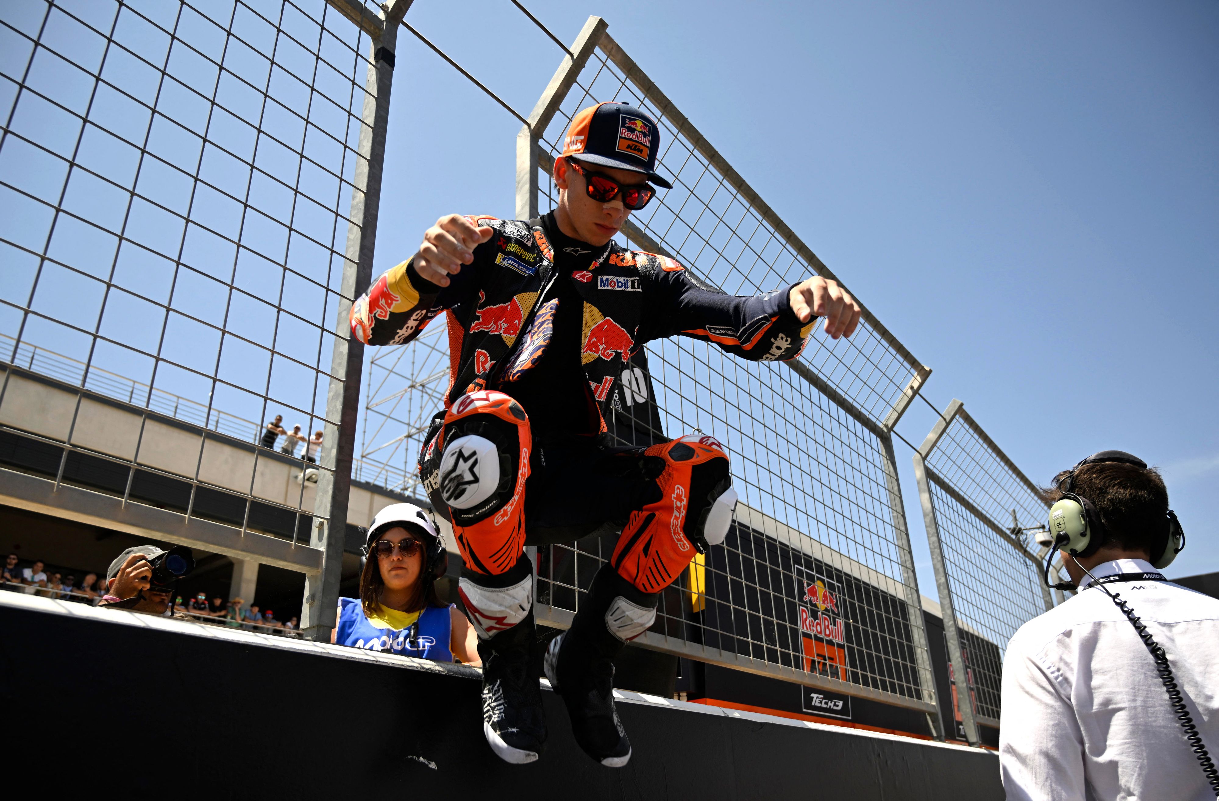 Pedro Acosta wurde von einer Wespe ausgebremst.