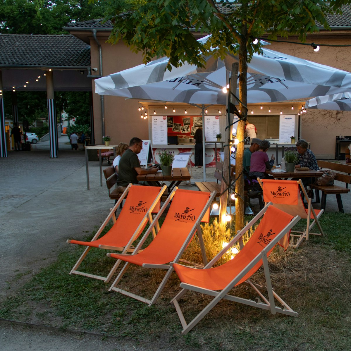 Entspannen im Augarten
