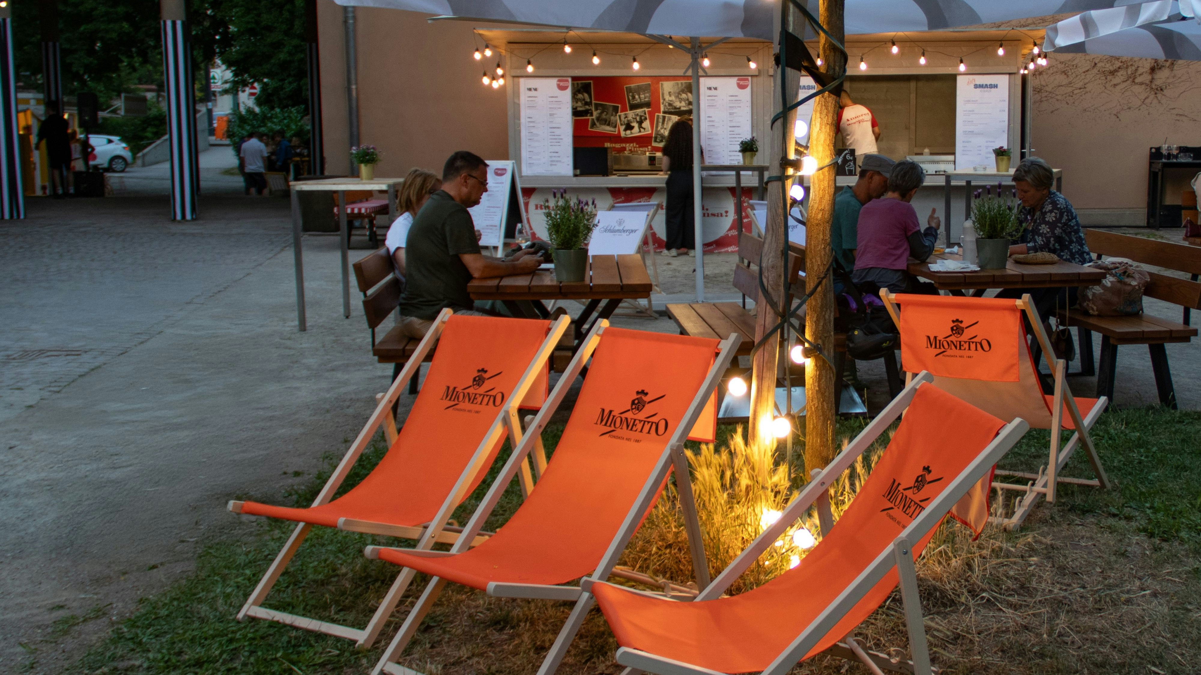 Entspannen im Augarten