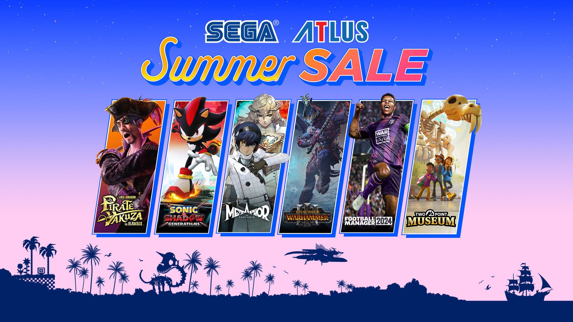 Steam Summer Sale mit Rabatten auf "Persona"- und "Yakuza"-Titel.
