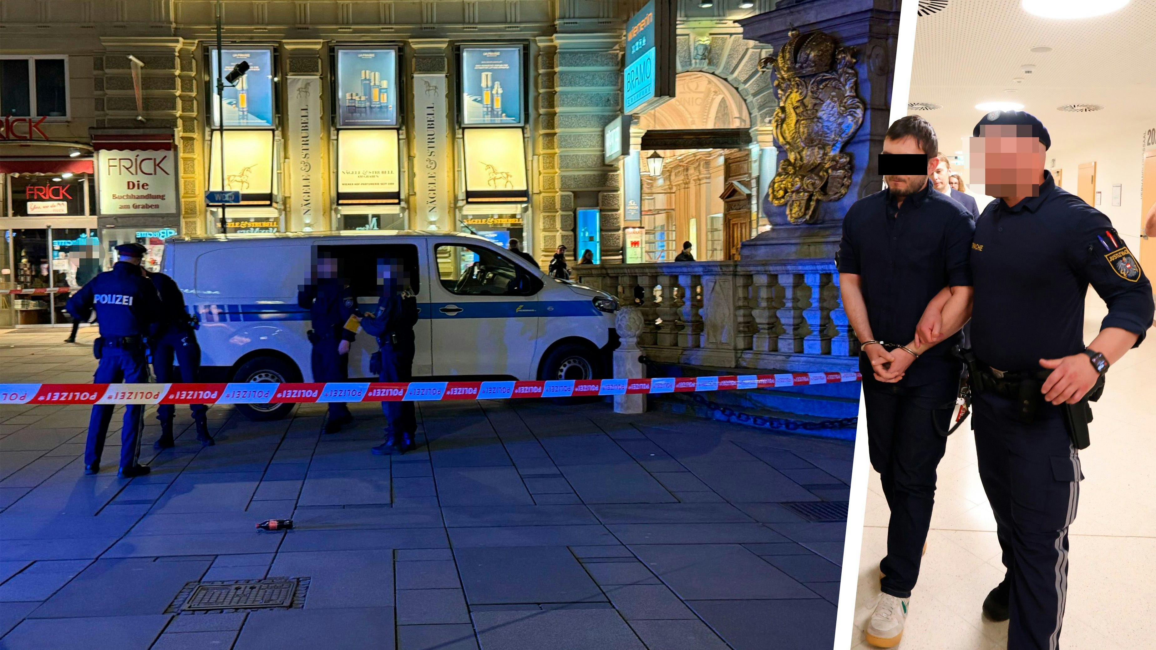 Heute.at - Terror-Alarm – Ex-Soldat lenkte Kleinbus in Pestsäule