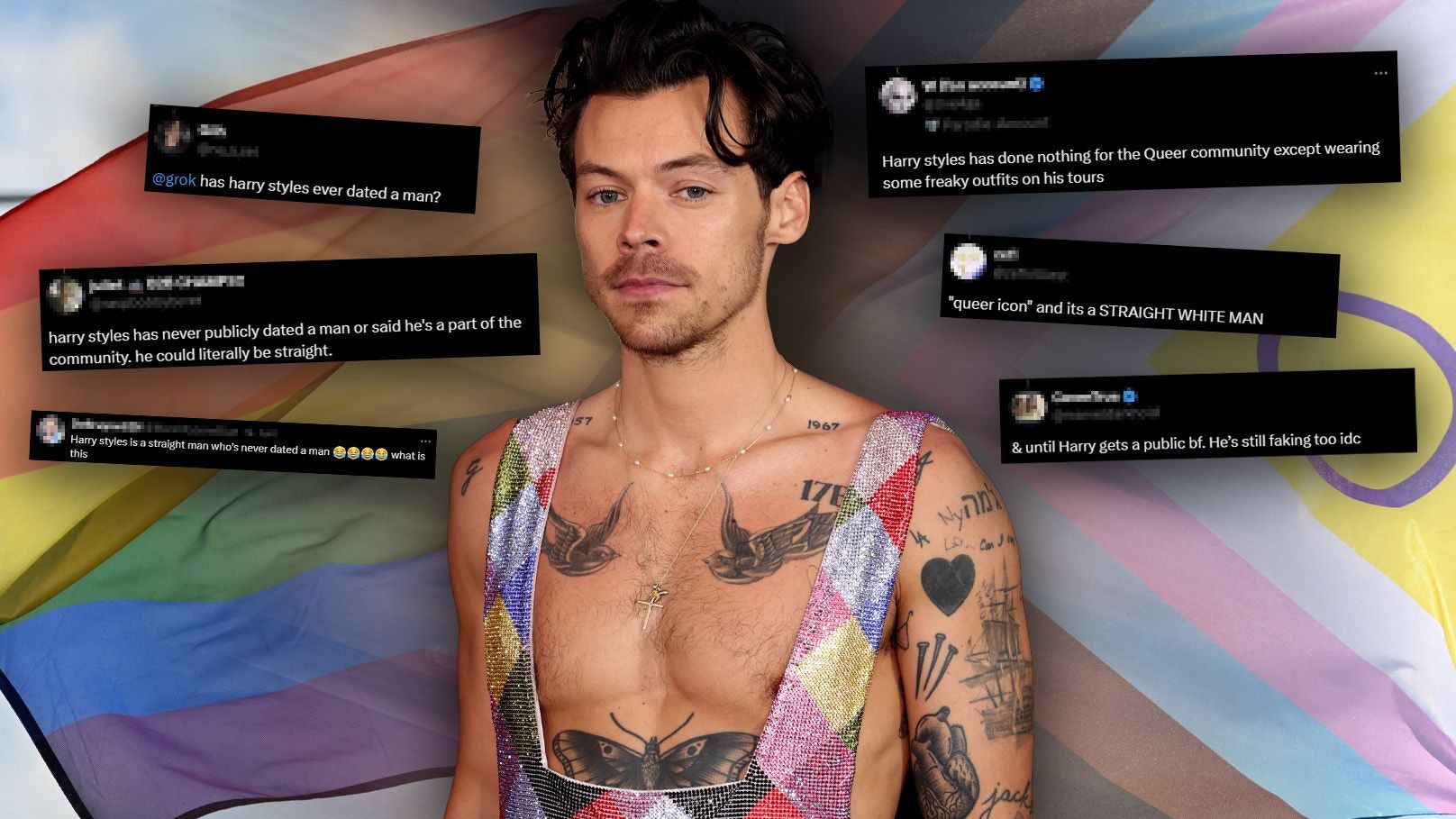 Heute.at - Vorwürfe gegen Harry Styles! Nutzt er LGBTQ-Fans aus?