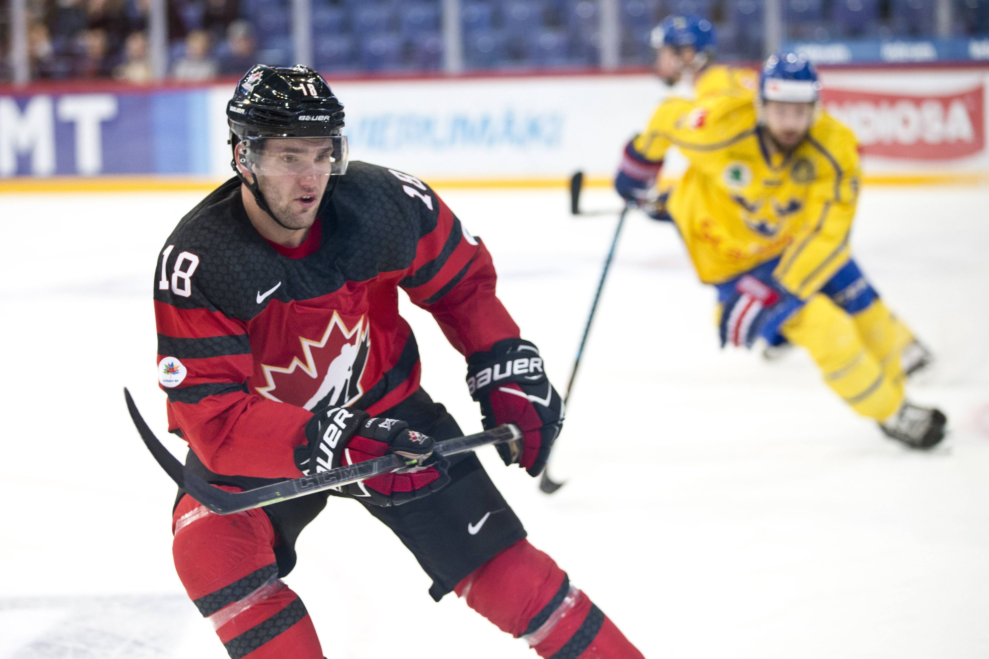 Ex-Kanada-Teamstürmer Linden Vey wird Wiener.