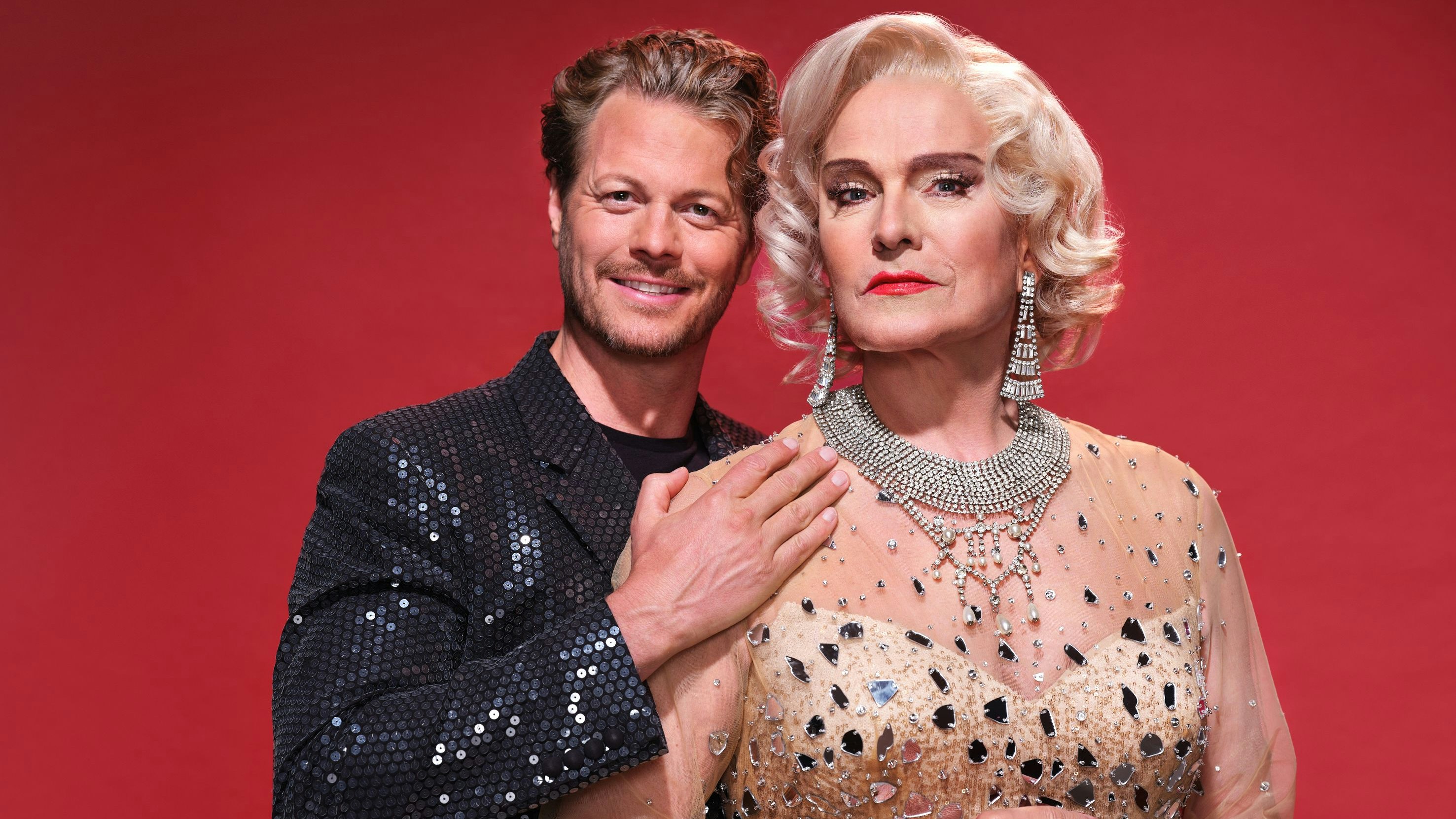 Mark spielt George - an seiner Seite Alfons, der Zaza, seine Frau spielen wird. 