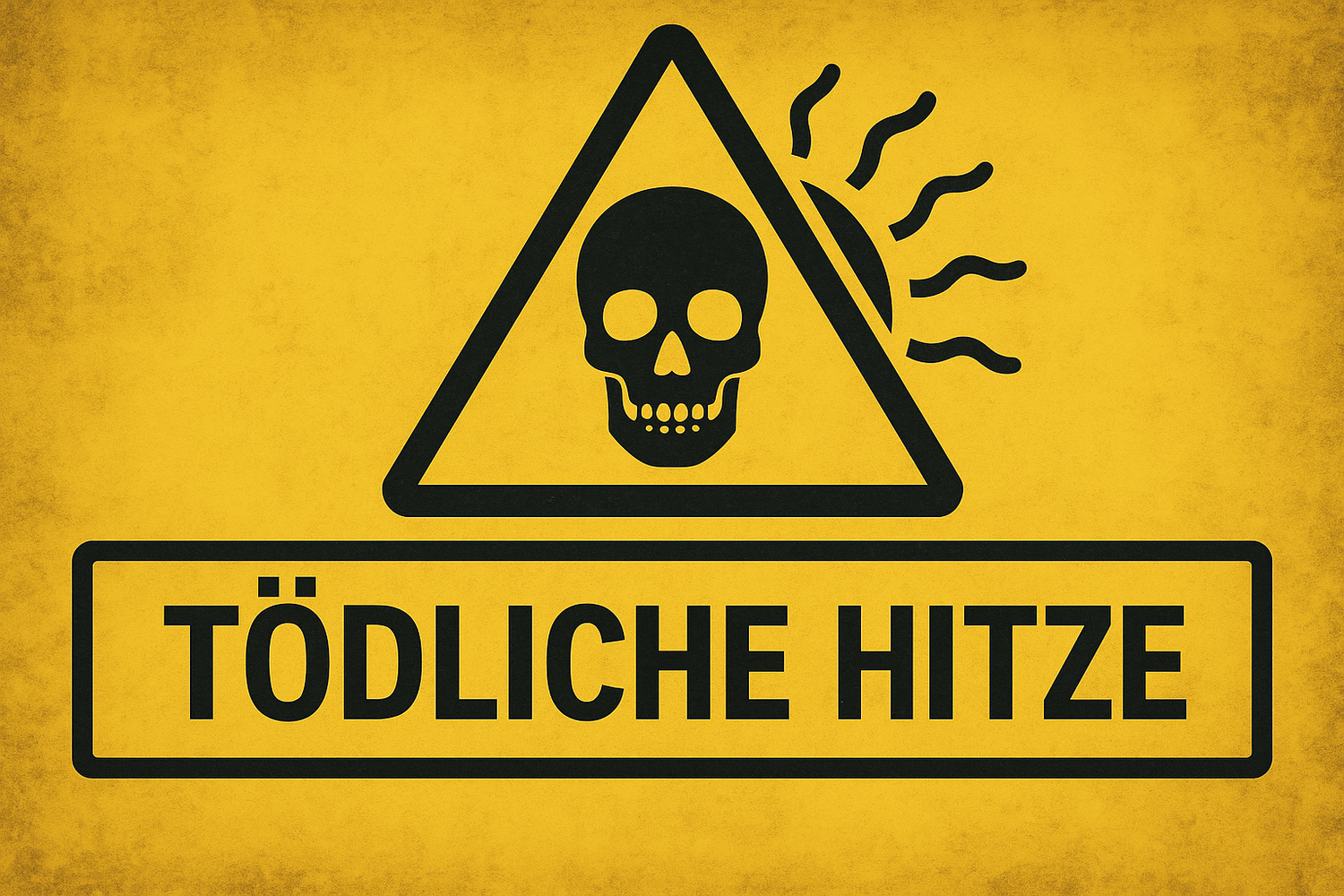 Lebensgefährlich: Die aktuelle Hitzewelle erreicht am 3. Jul ihren (vorläufigen) Höhepunkt.