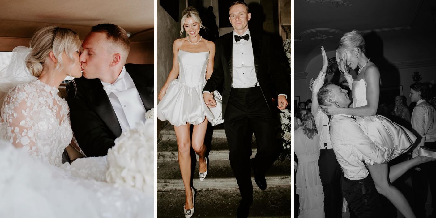 Henrik und Tonje Kristoffersen haben geheiratet. 