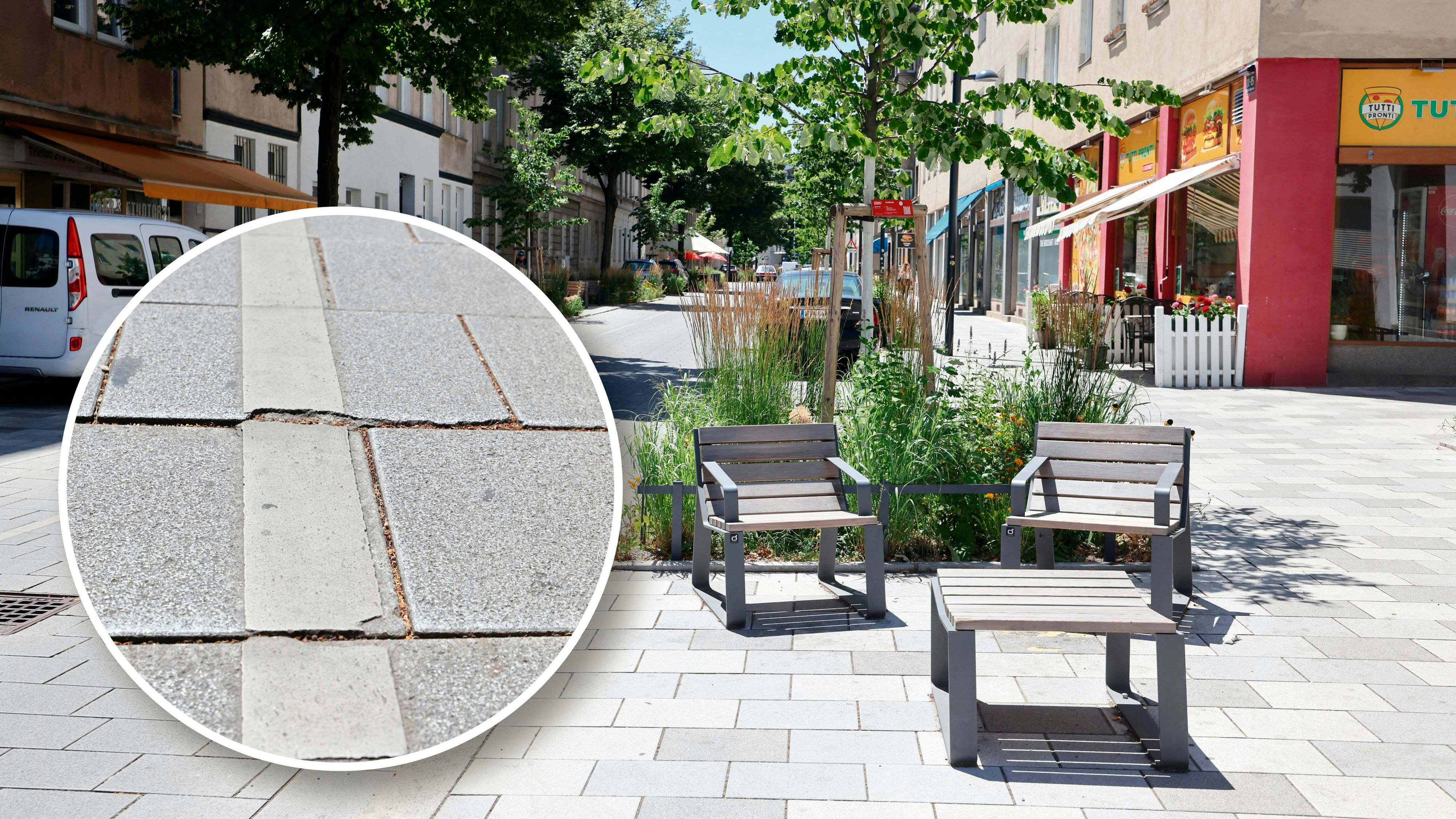 Heute.at - Pflaster-Panne – auf sanierte Straße folgt Baustelle