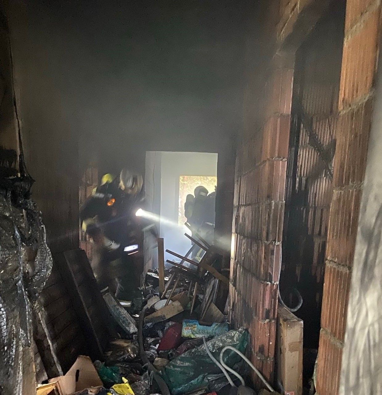 Der Angeklagte zündete am Lerchenfelder Gürtel seine eigene Wohnung an.