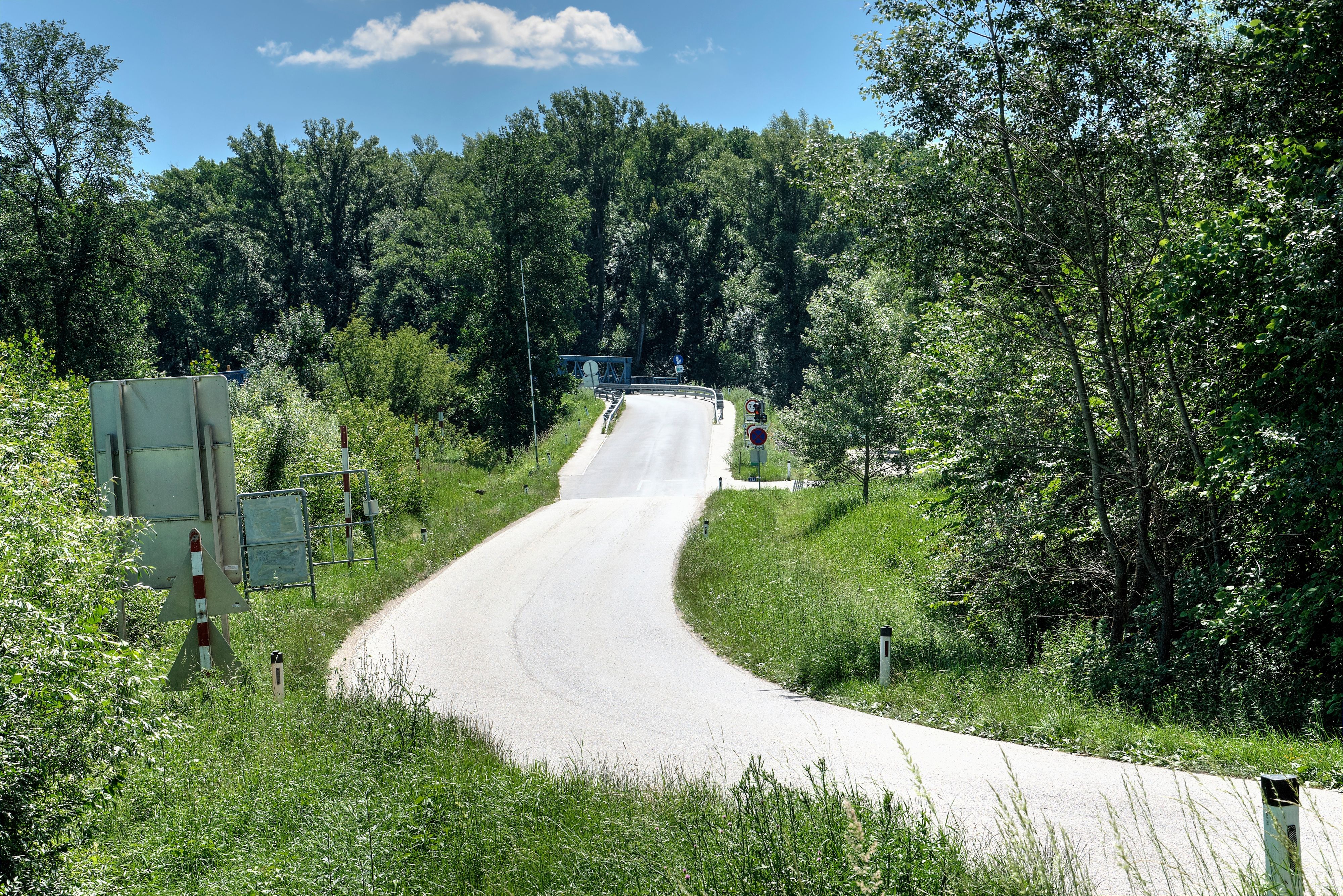Grenzuebergang Hohenau and der March - Moravsky Svaty Jan