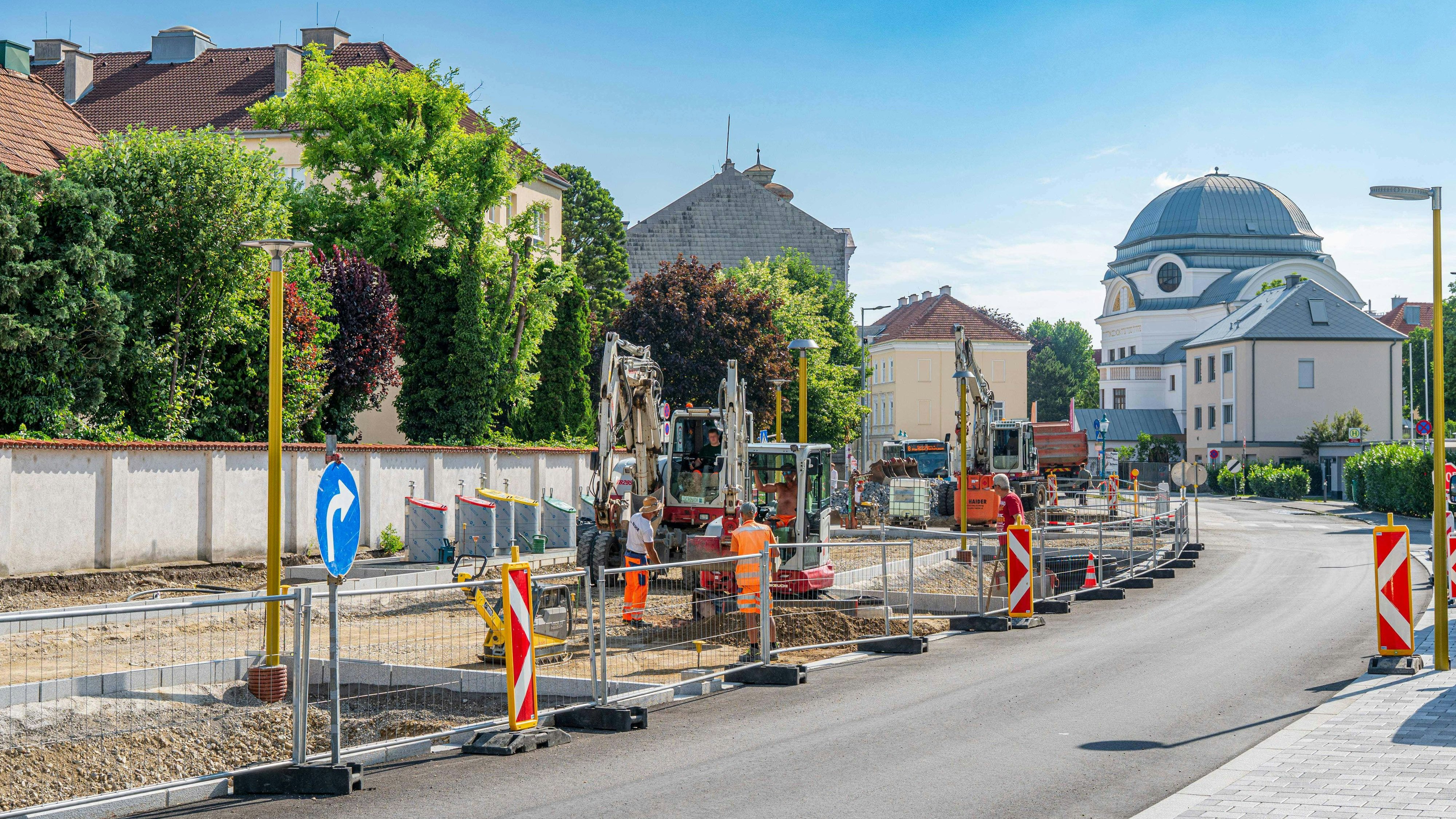 Heute.at - Neue Bauarbeiten bringen Umleitungen für Auto und Bus