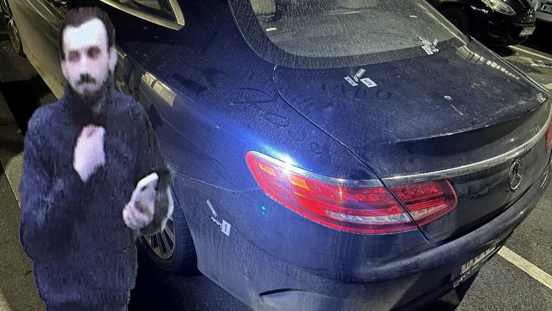 Öffentliche Fahndung nach filmreifer Verfolgungsjagd im Mercedes S-Coupé. Der Rumäne will in Panik geraten sein, bereue zutiefst.