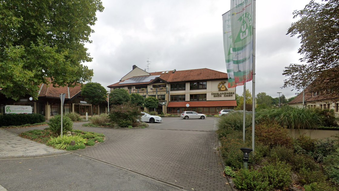 Auf dem Firmengelände Überlandwerke Rhön kam es zu dem Angriff.