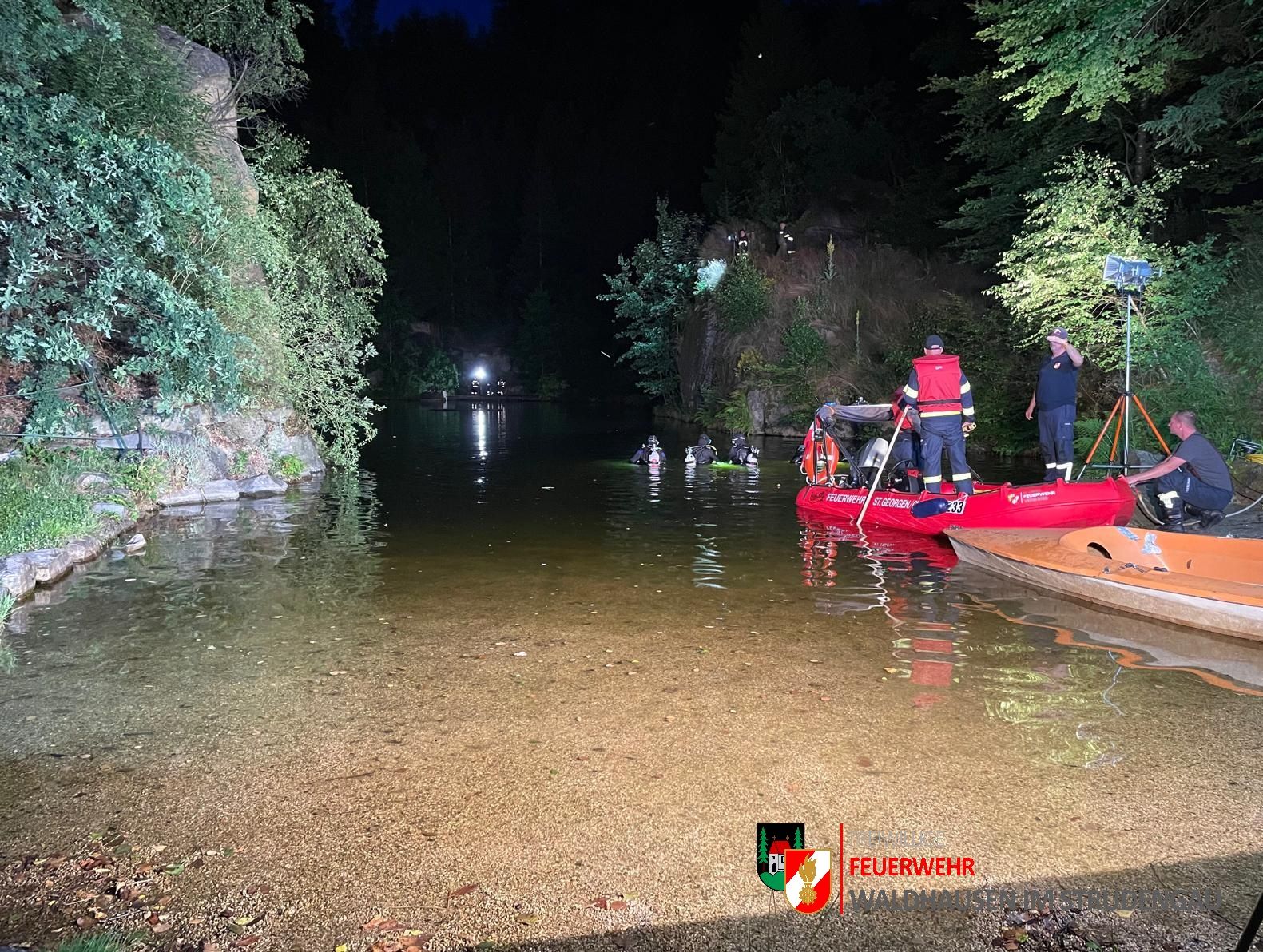 In Waldhausen im Strudengau kam es zu dem tödlichen Badeunfall.