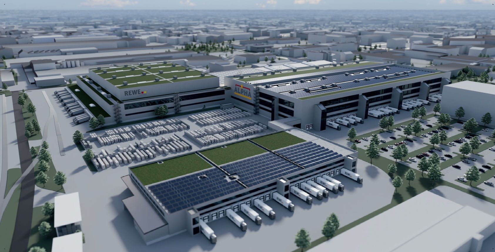 Die REWE Group hat den Baustart im zweiten Quartal 2026 für das neue Logistikzentrum in Wiener Neudorf bekanntgegeben.