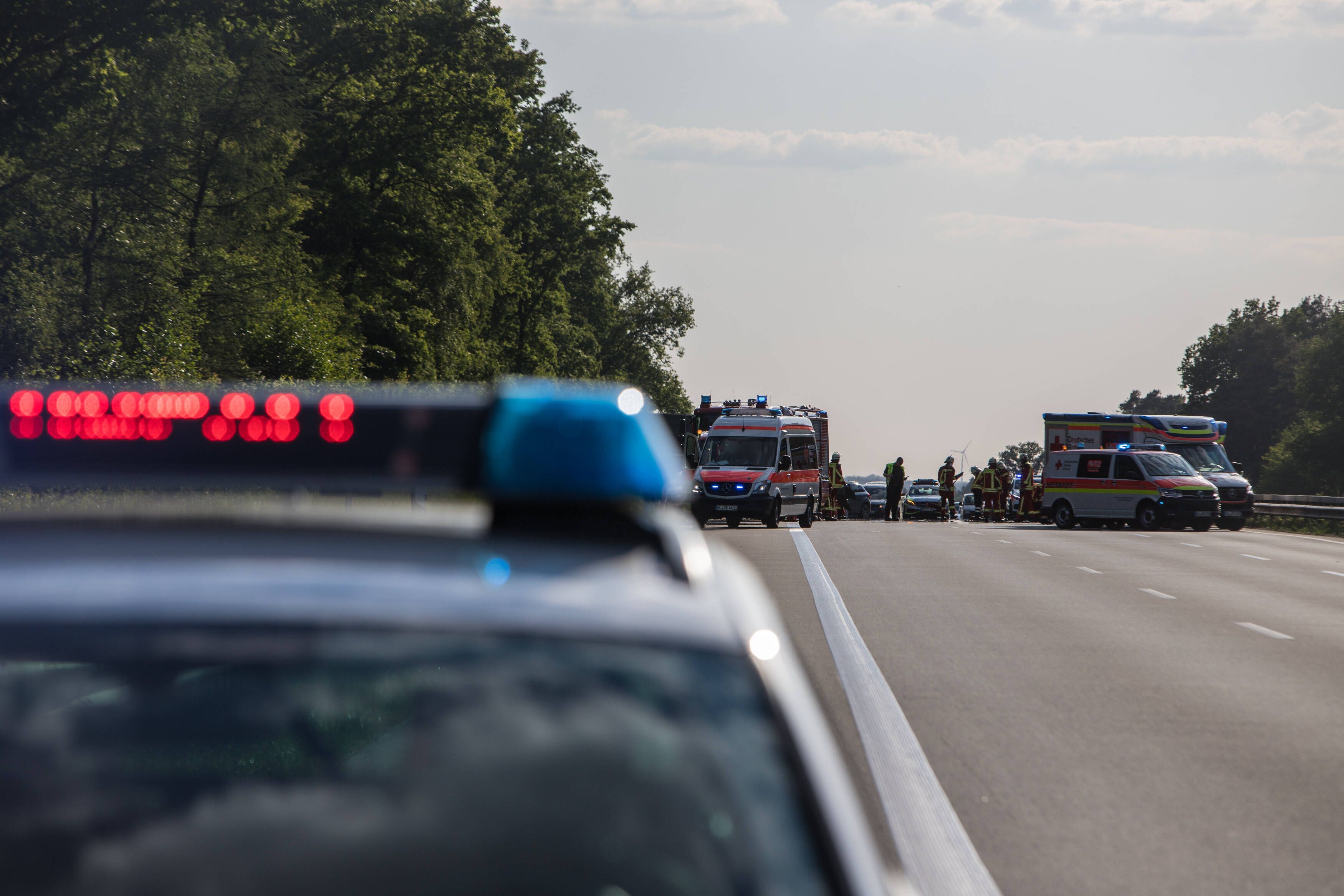 Die Einsatzkräfte sind bereits vor Ort.