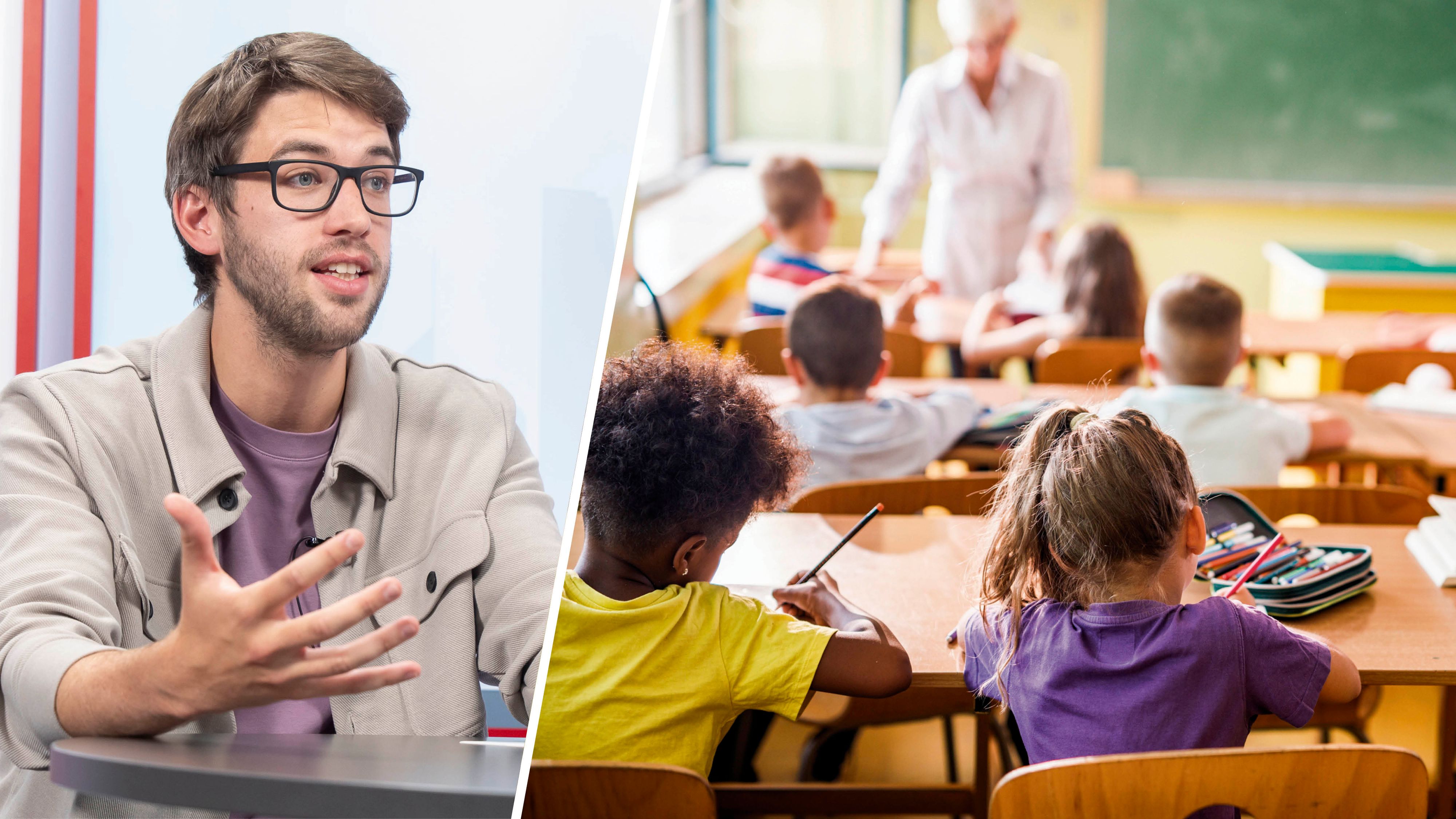 Felix Stadler von den Grünen Wien ist selbst Lehrer und fordert Maßnahmen gegen die Hitze in Bildungseinrichtungen.