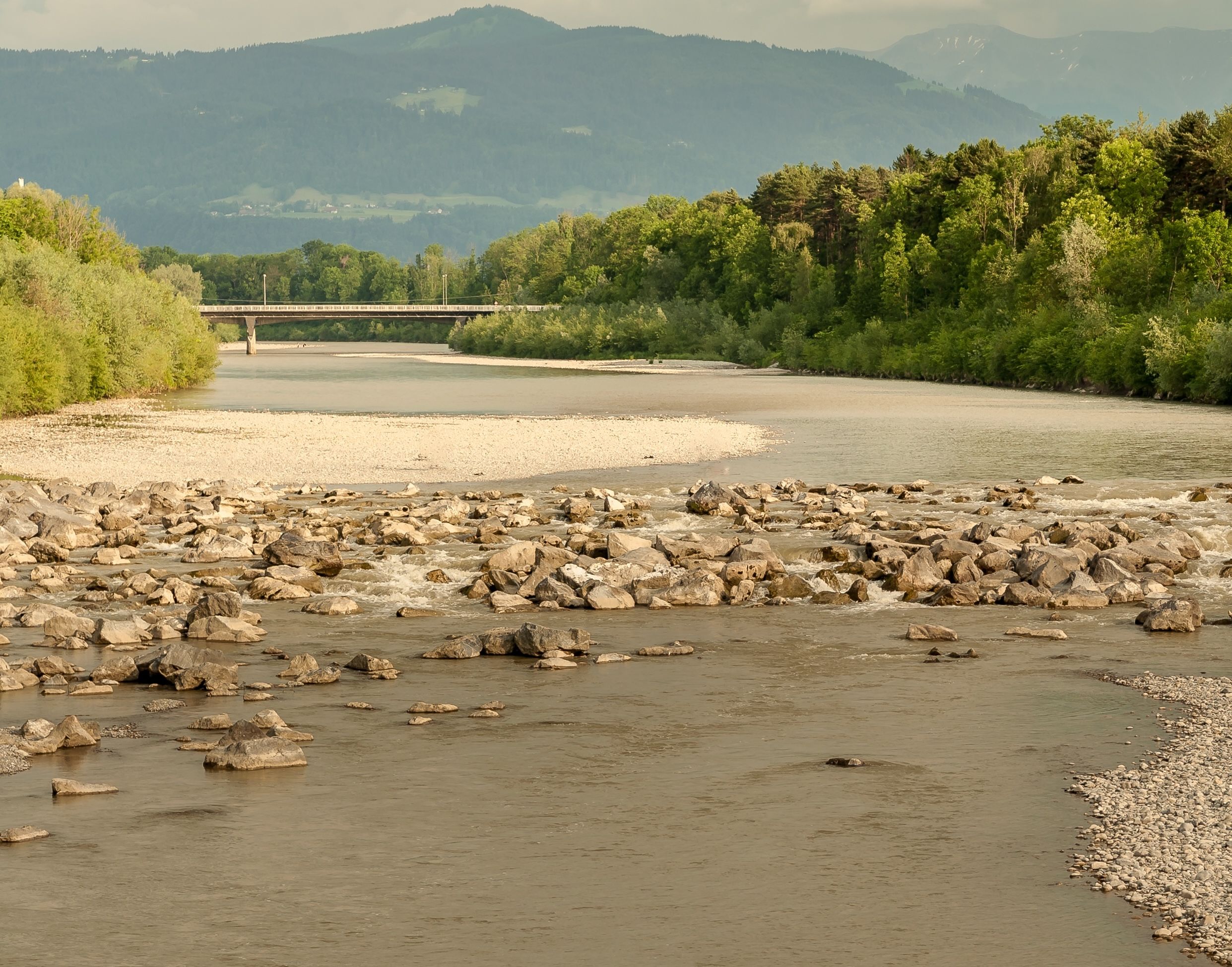 Österreichs Flüssen geht das Wasser aus.
