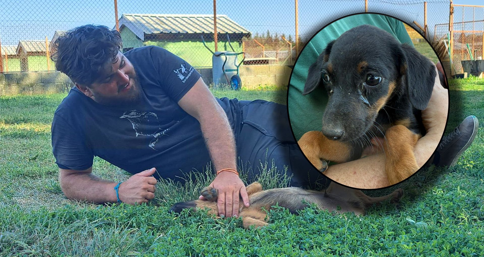 Tierheim-Leiter Stephan Scheidl war natürlich mit von der Partie.