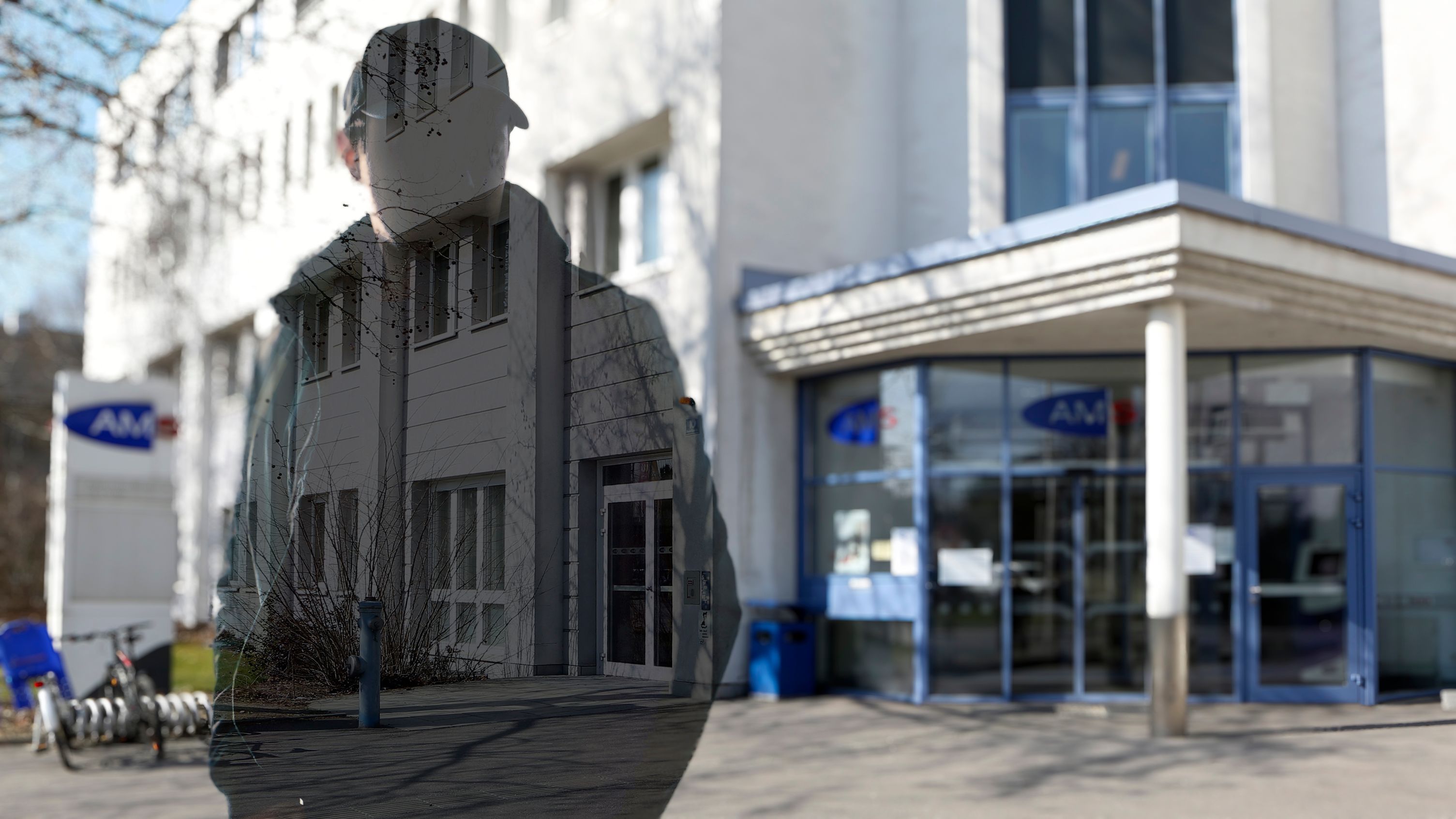 Das Arbeitsmarktservice (AMS) in Sankt Pölten.