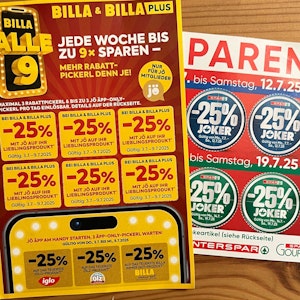 Warum im Supermarkt kein Rabattpickerl auf dem anderen bleibt