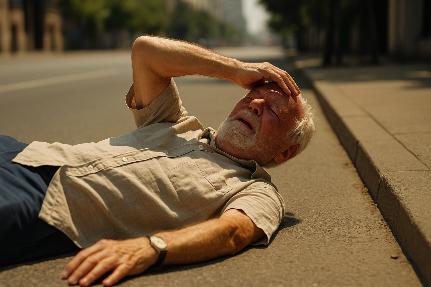 Senioren sind bei Hitzewellen besonders gefährdet.