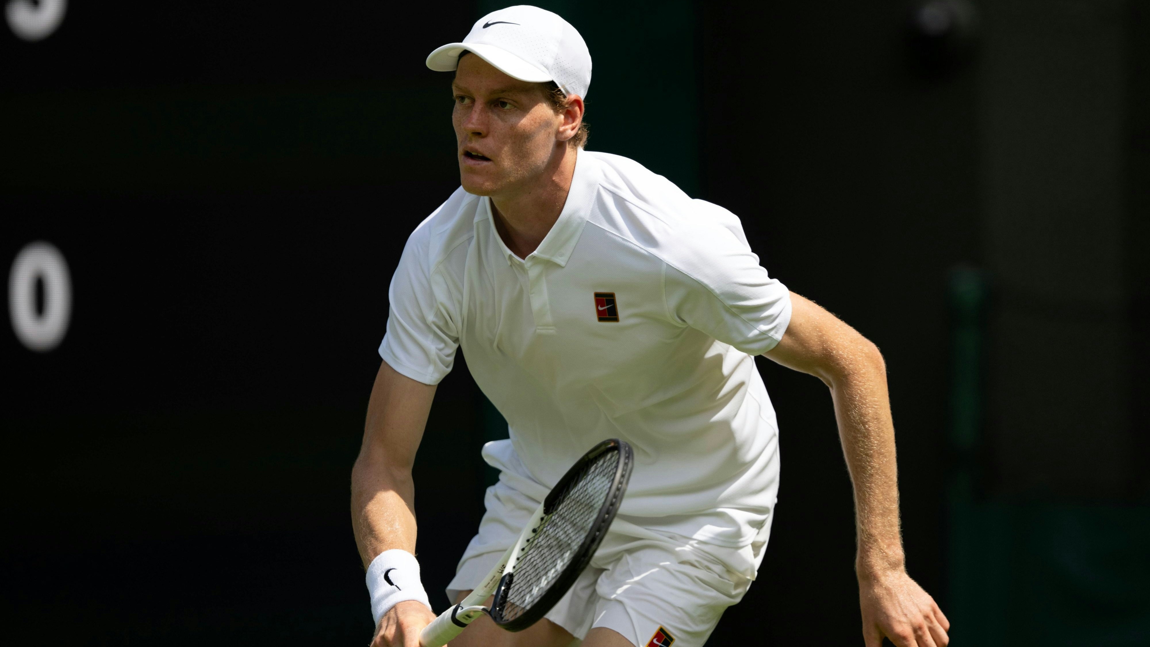 Day Two: The Championships - Wimbledon 2025 LONDON, ENGLAND - JULY 1: Jannik Sinner of Italy in action against Luca Nardi of Italy not pictured during the Gentlemen s first round match on day two of The Championships Wimbledon 2025 at All England Lawn Tennis and Croquet Club on July 1, 2025 in London, England. ***Local Caption*** Jannik Sinner London All England Lawn Tennis and Croq England United Kingdom Copyright: xVisionhausx 776301250