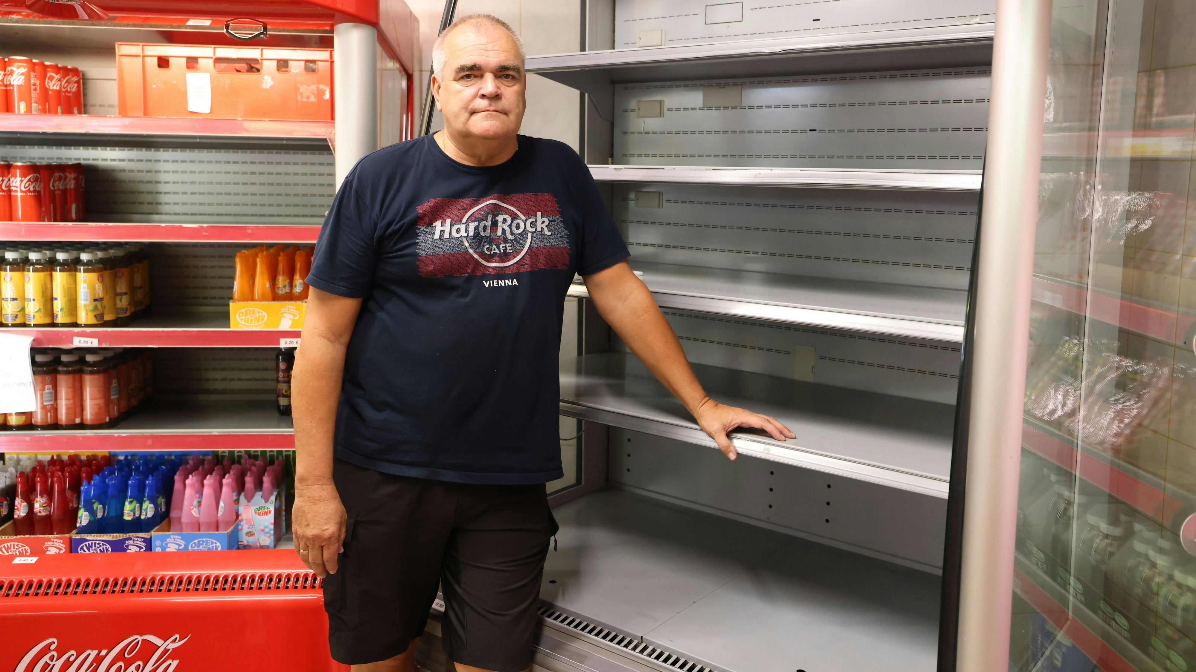 Heute.at - Leeres Kühlregal – Hitze macht Sozialmarkt zu schaffen