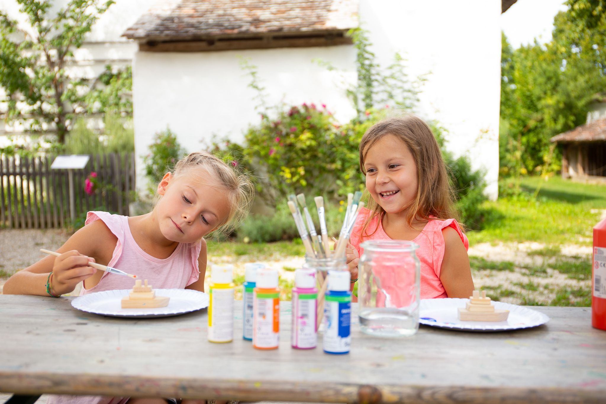 Ferienprogramm im Weinviertler Museumsdorf Niedersulz.