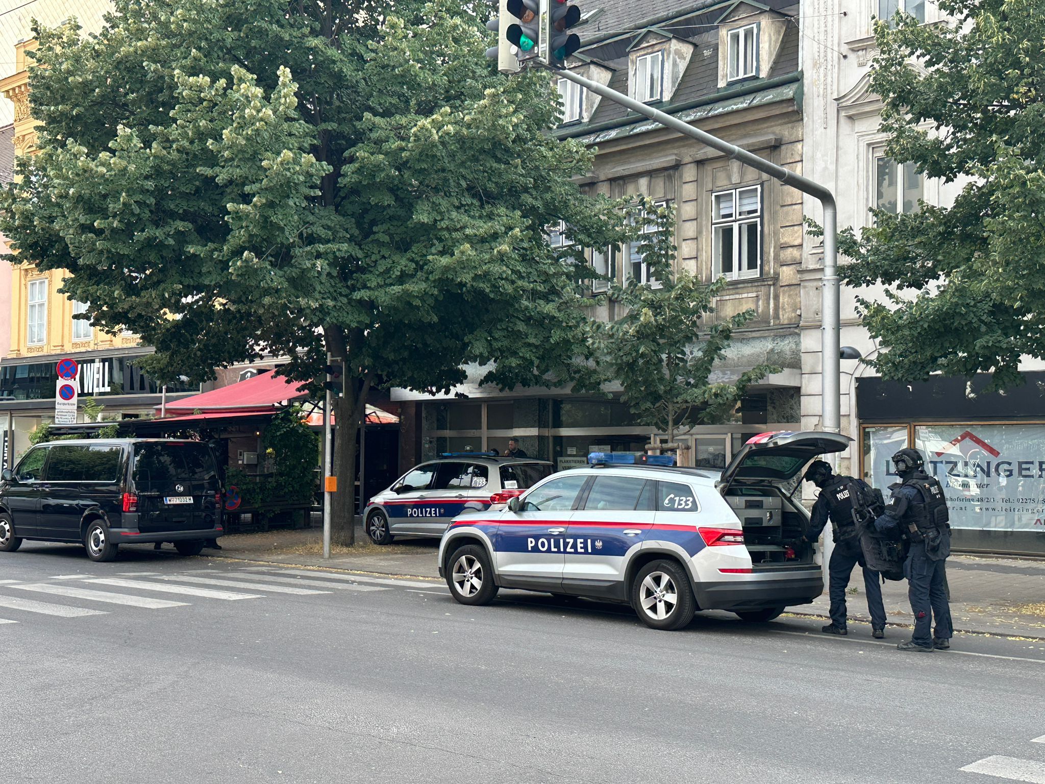 WEGA-Einsatz in Wien