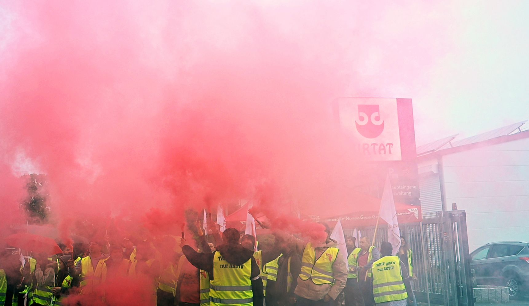 Schon im Mai gab es einen ersten Warnstreik. 