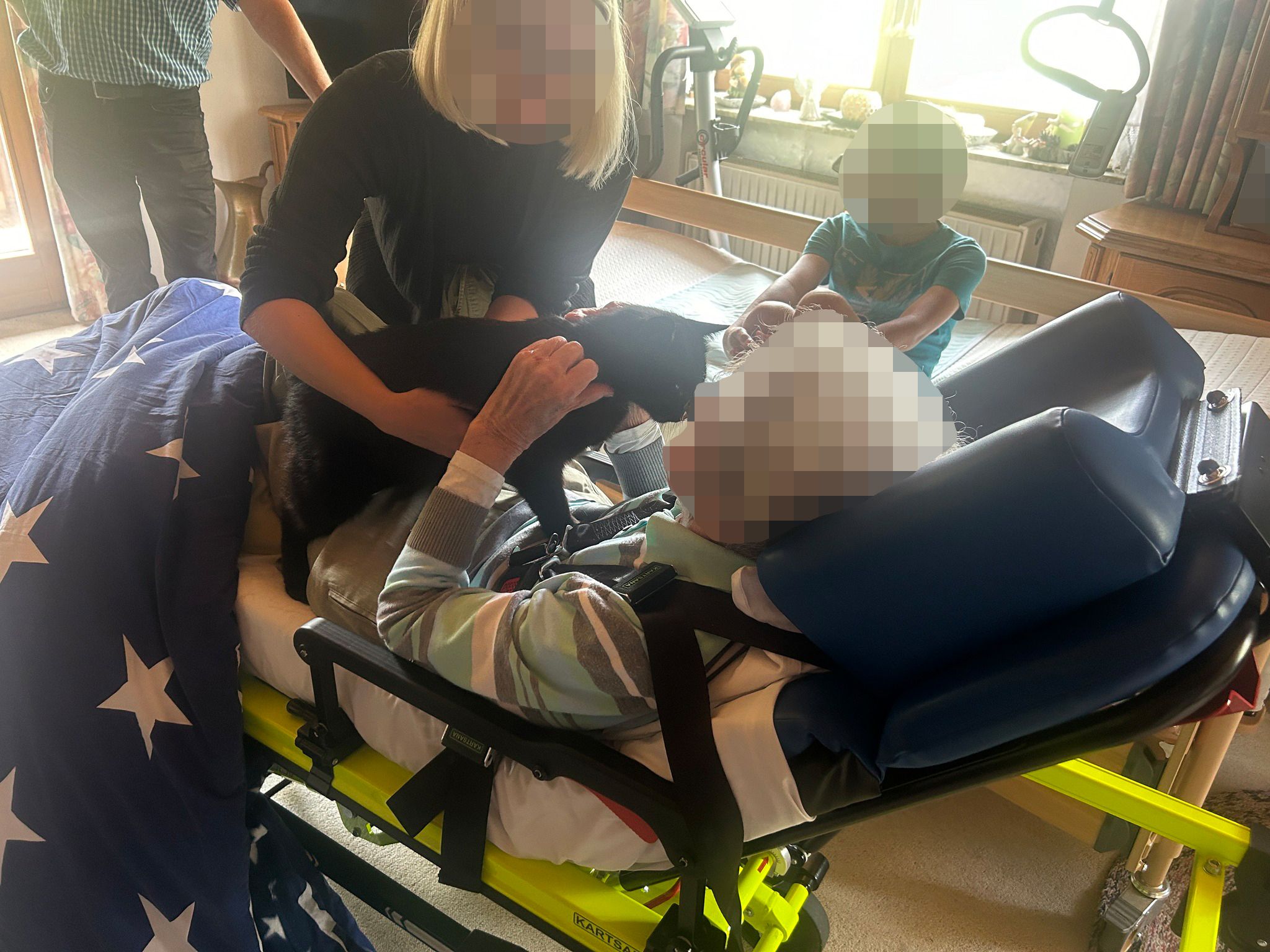 Margreth konnte noch einmal ihren geliebten Kater 