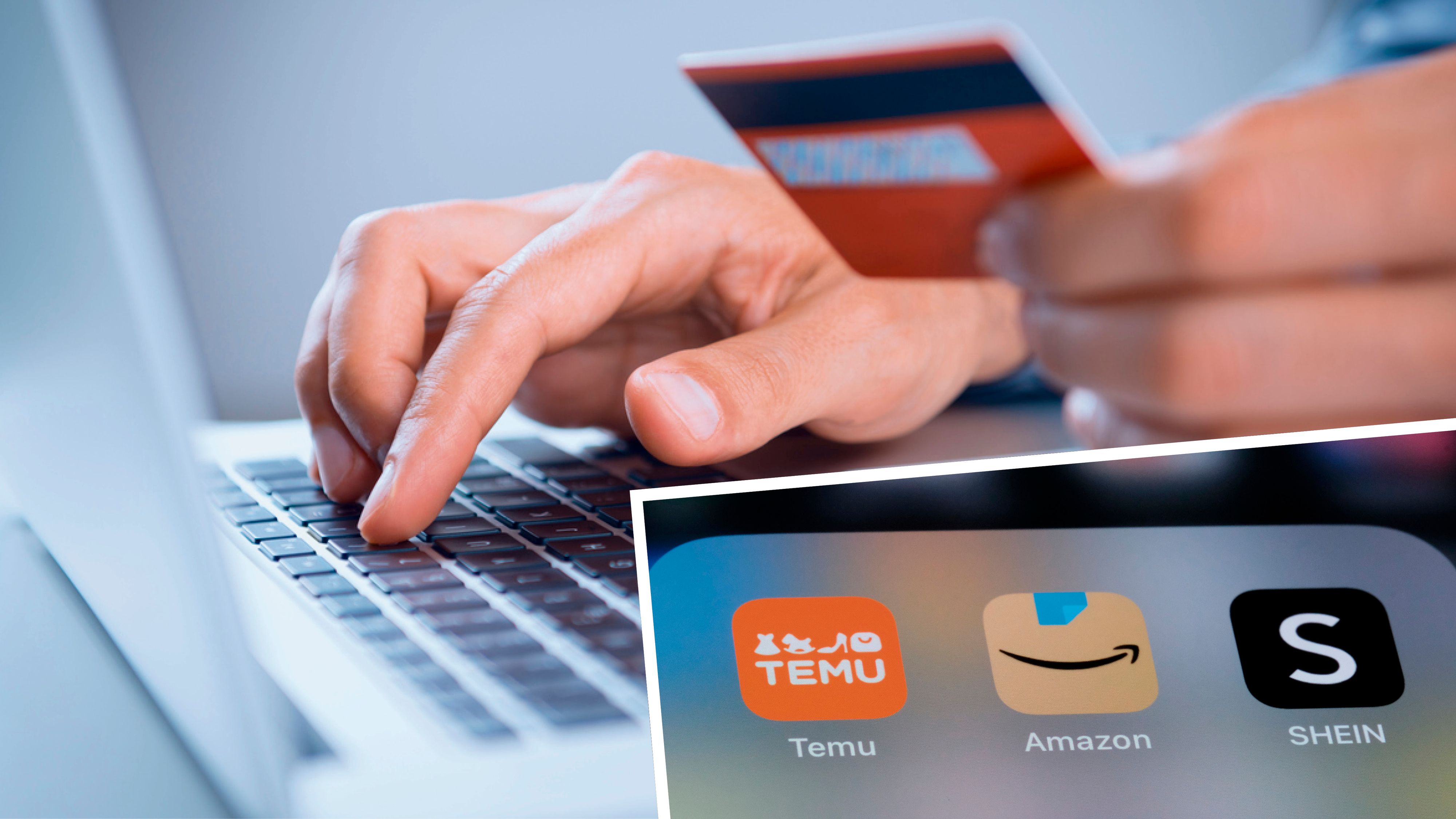 Die chinesischen Online-Shopping-Giganten Temu&nbsp; und Shein sind bei jungen Konsumenten beliebter als Amazon. (Symbolbild)