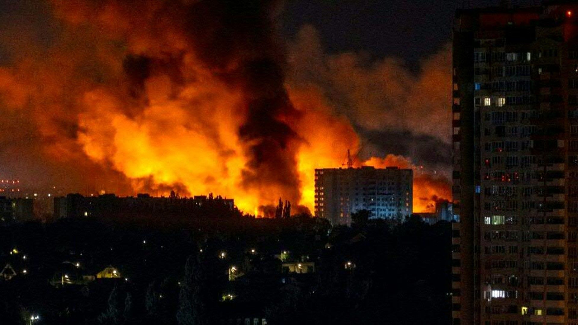 Wieder gab es am Donnerstag schwere Drohennangriffe auf Kiew.